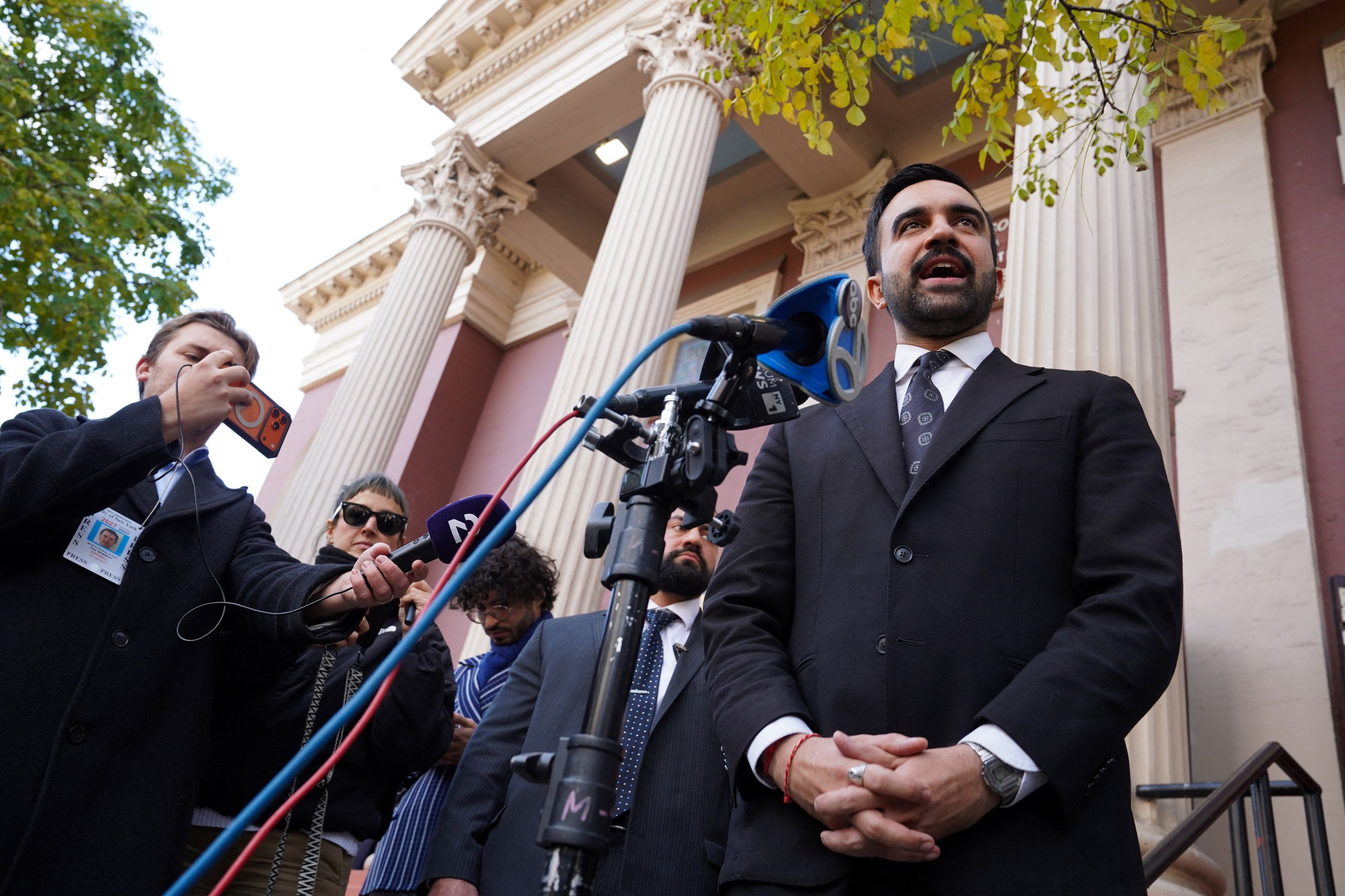 Zohran Mamdani könnte bald Bürgermeister von New York sein.