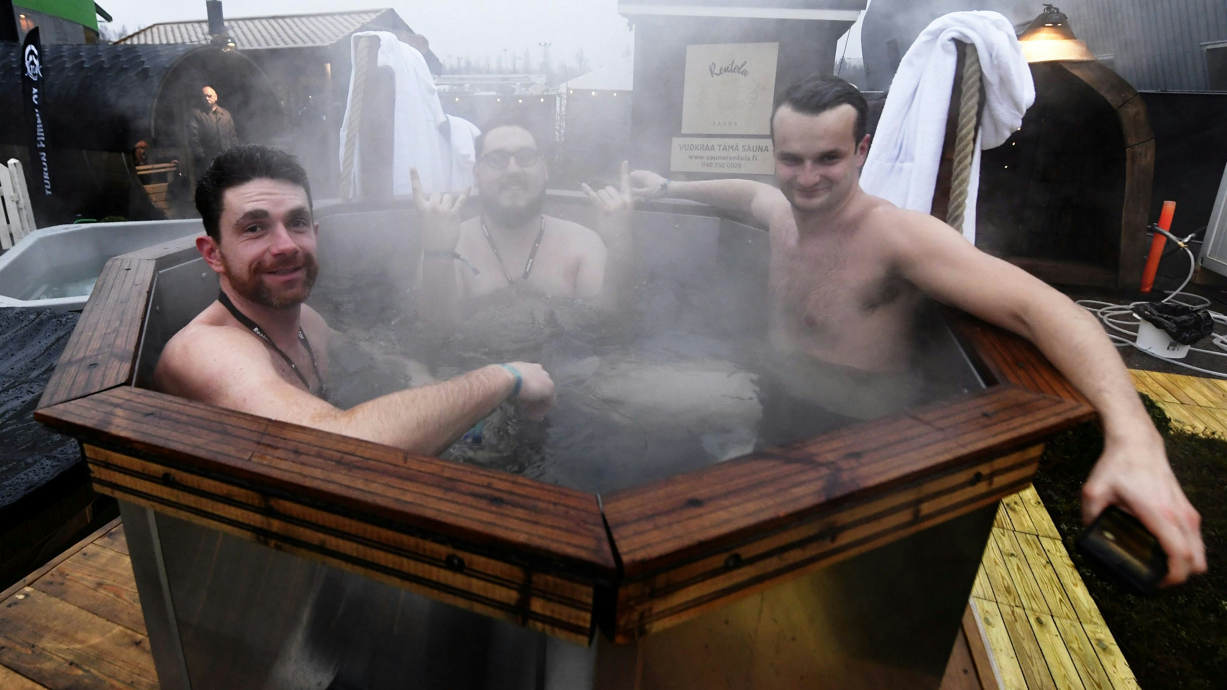 Zur Not hilft immer noch Sauna