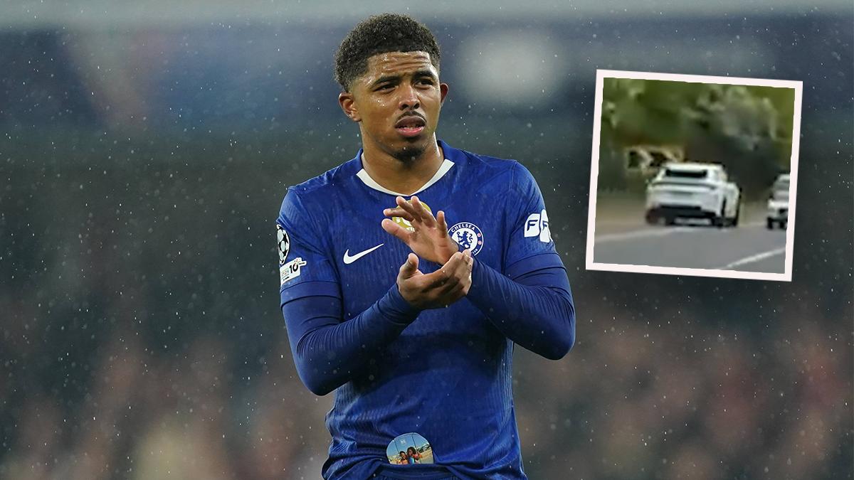 Chelseas Fußball-Star Wesley Fofana. 