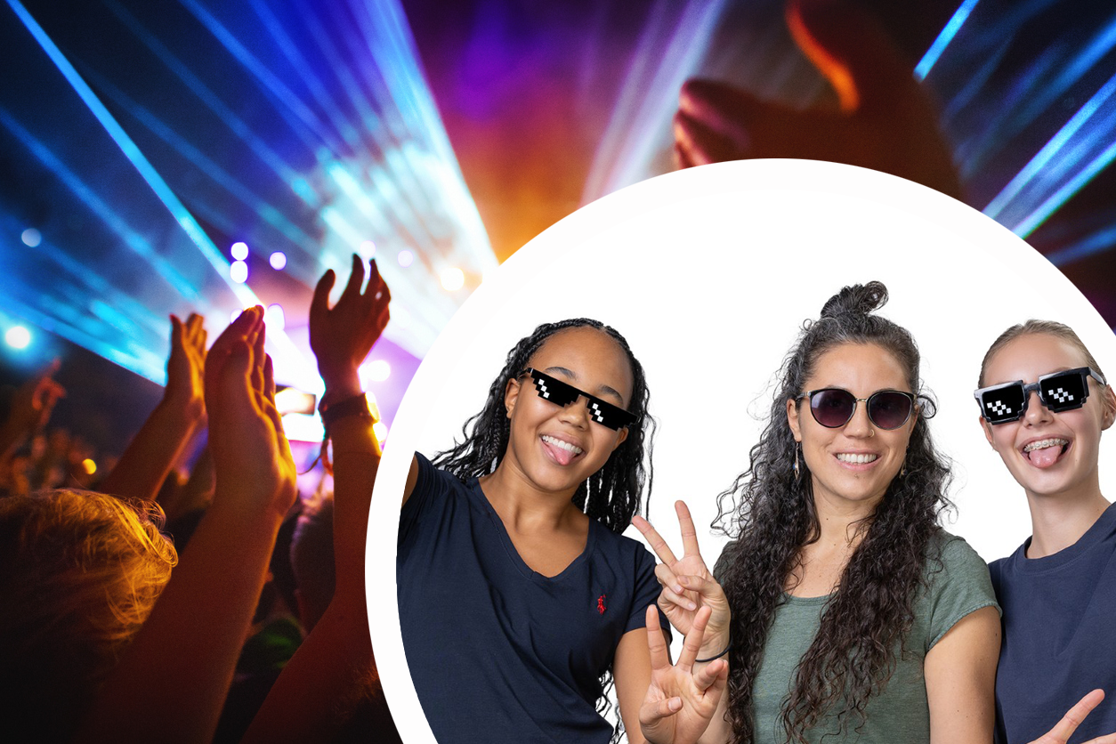 v.l.: Leyla, ihre Mutter Nadja und eine Freundin der Familie wollen das Fortgehen für Teenager sicherer machen.