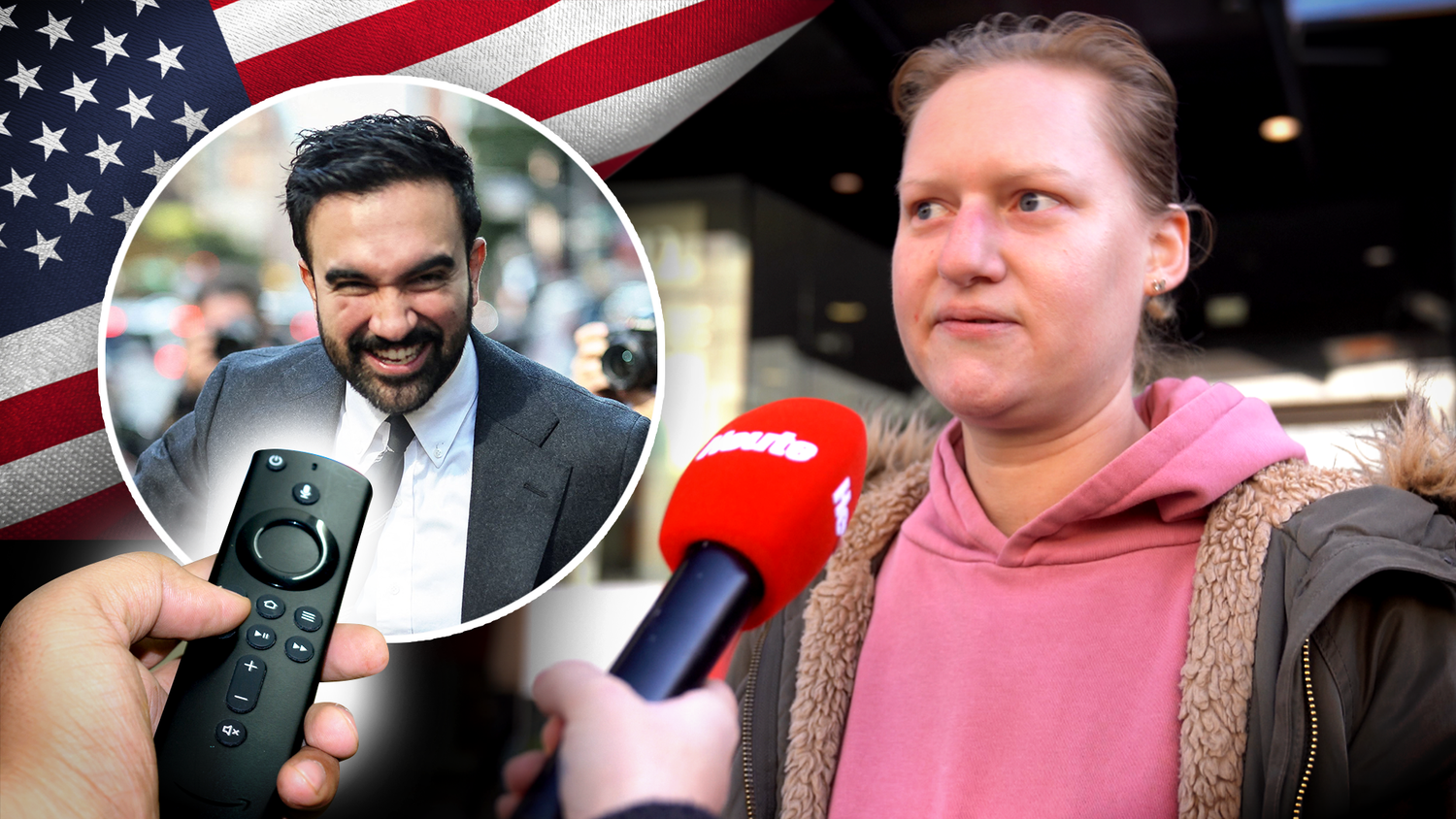 Hannah hat den Ausgang der Wahl noch nicht mitbekommen.