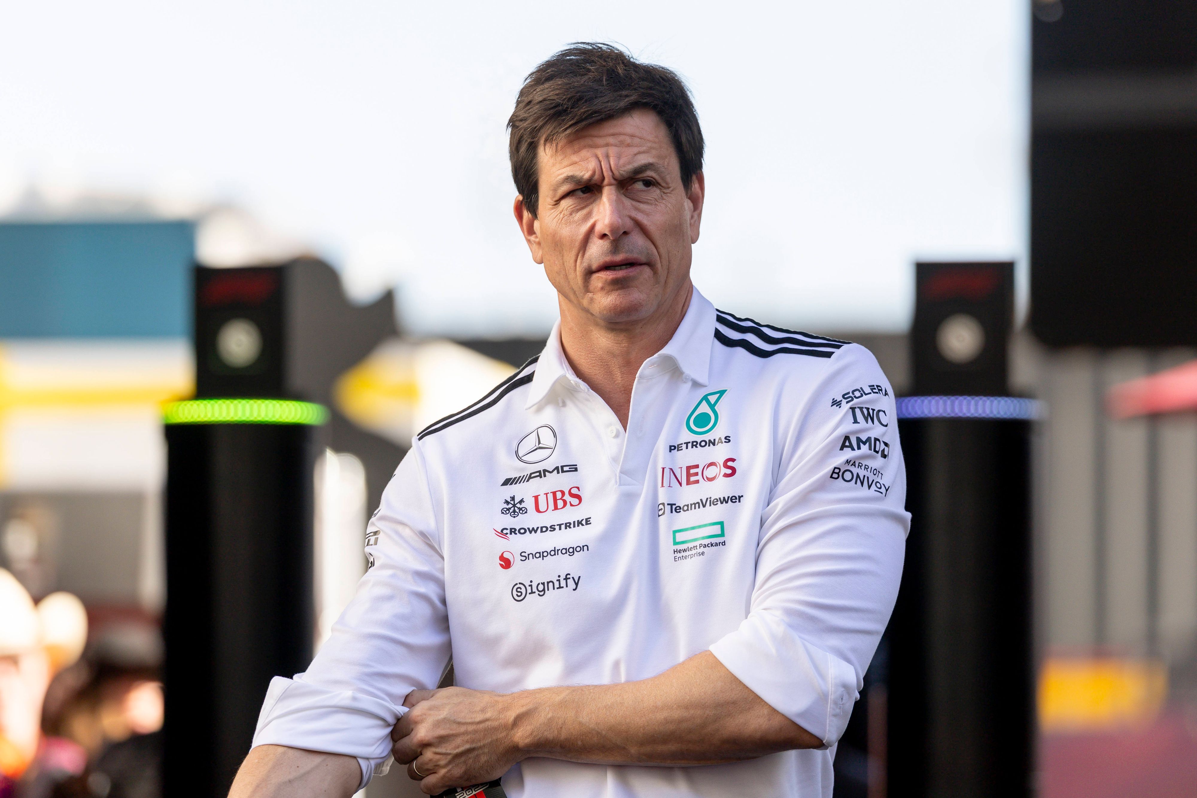 Toto Wolff schulte das Reinigungspersonal.