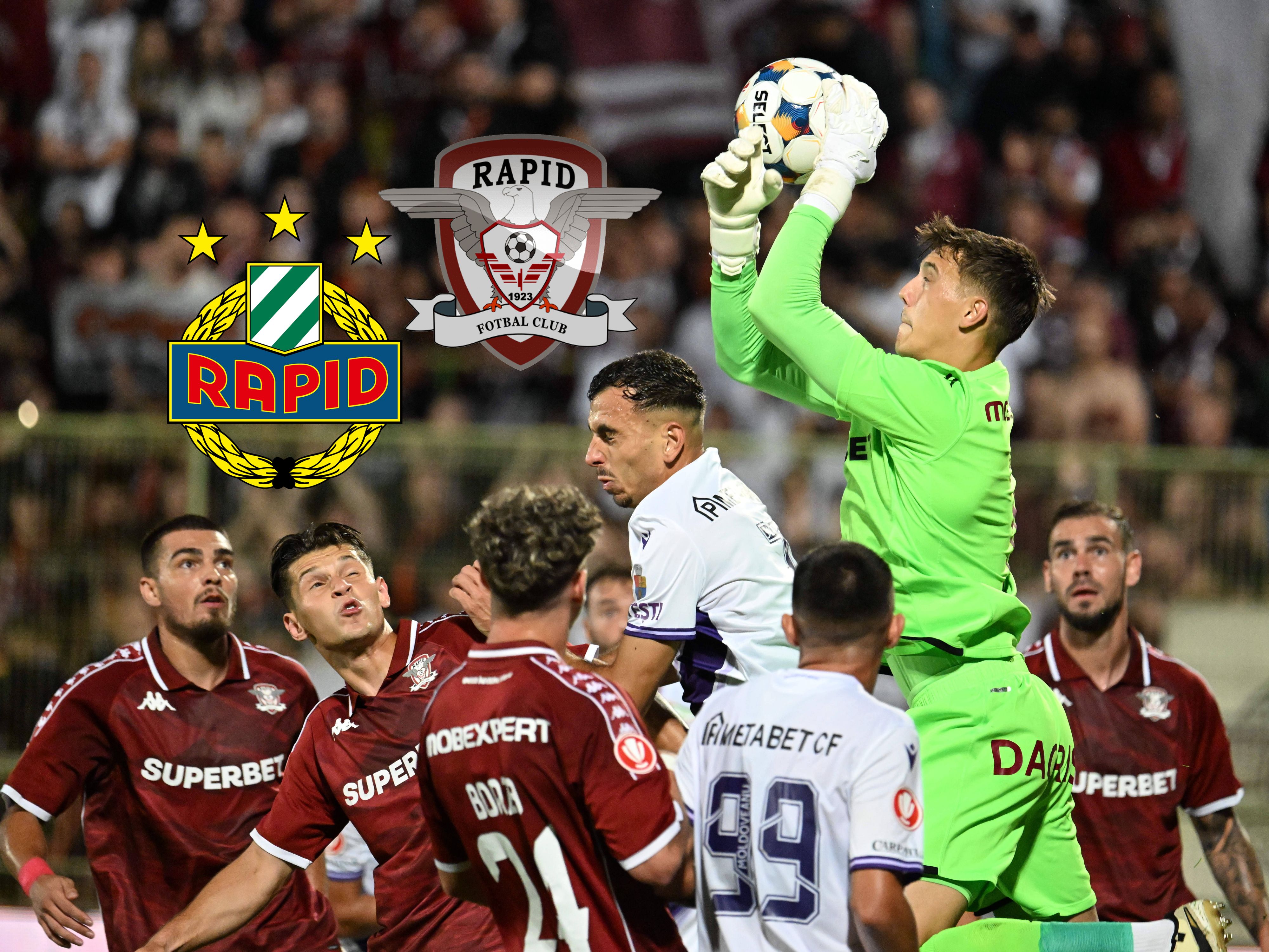 Franz Stolz (r.) kennt Craiova und Rapid bestens.