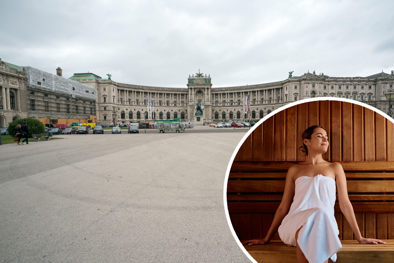Wird der Heldenplatz bald zur Sauna-Oase?