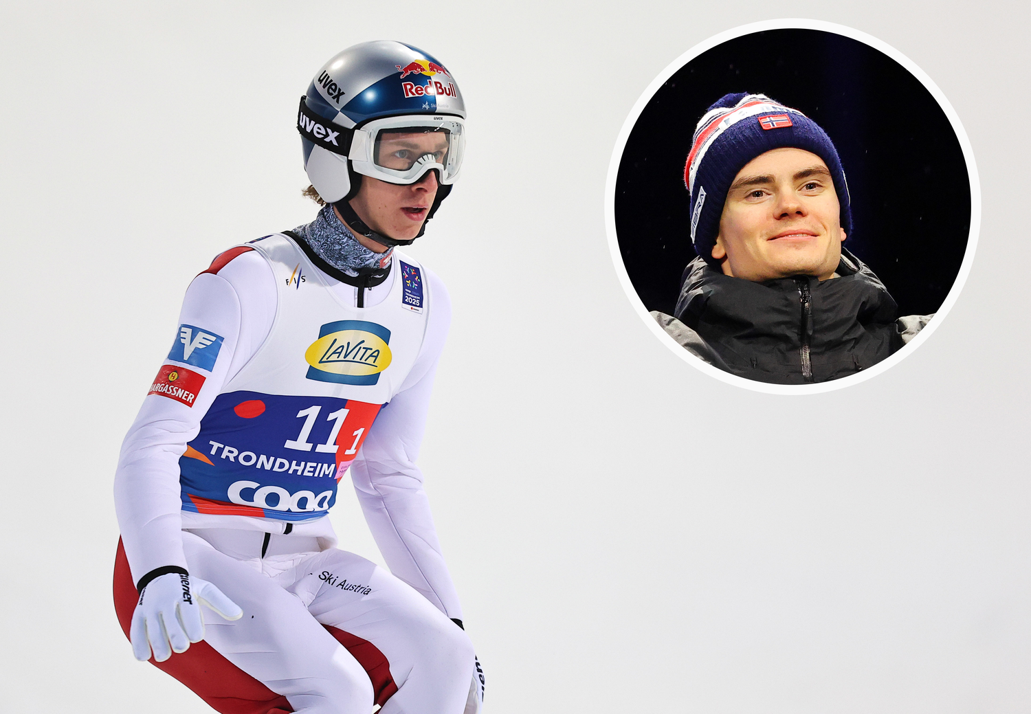 Daniel Tschofenig wird von Marius Lindvik beschuldigt, zu schummeln.