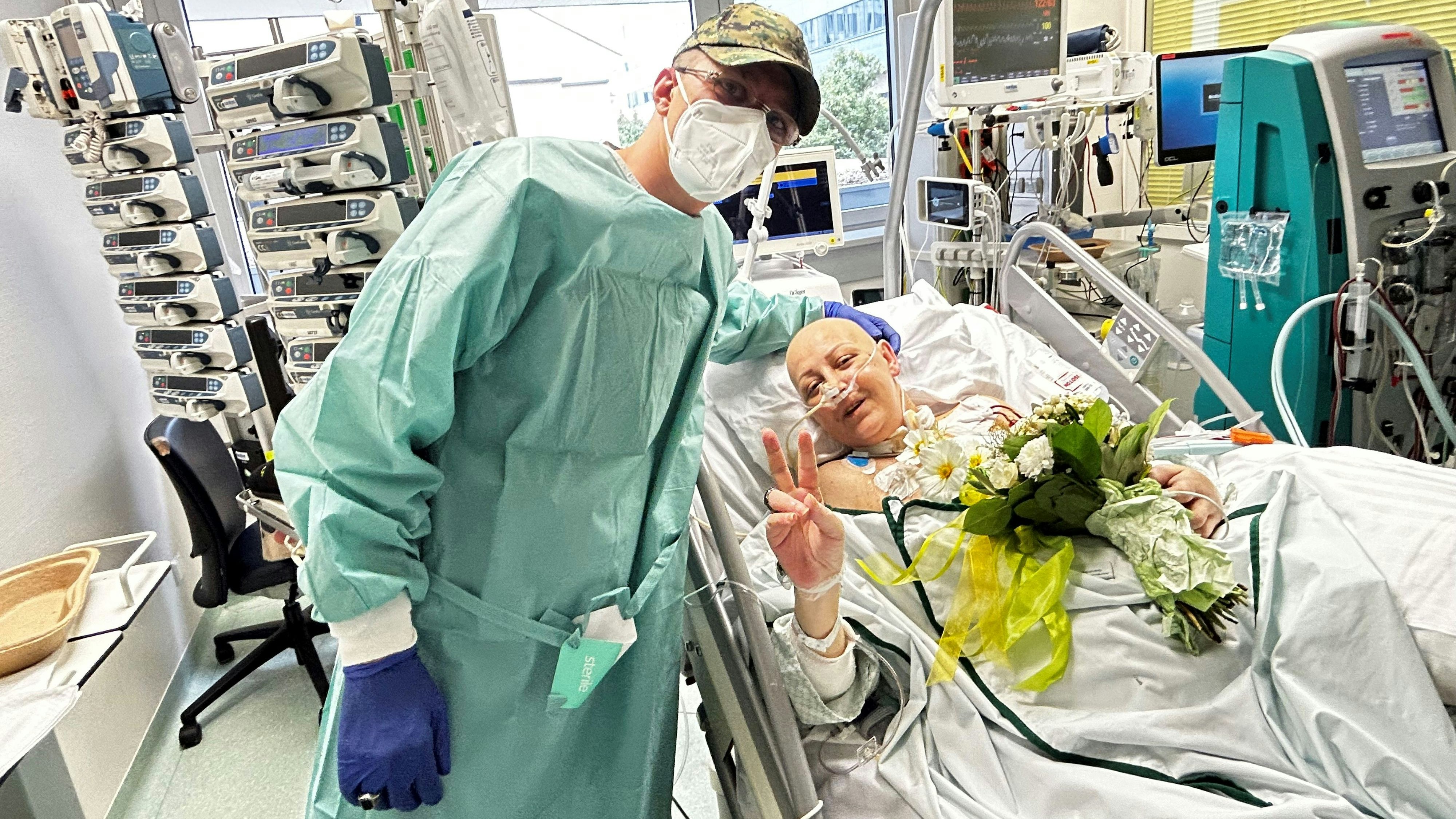 Heute.at - Frau erkrankt – Paar heiratete auf der Intensivstation