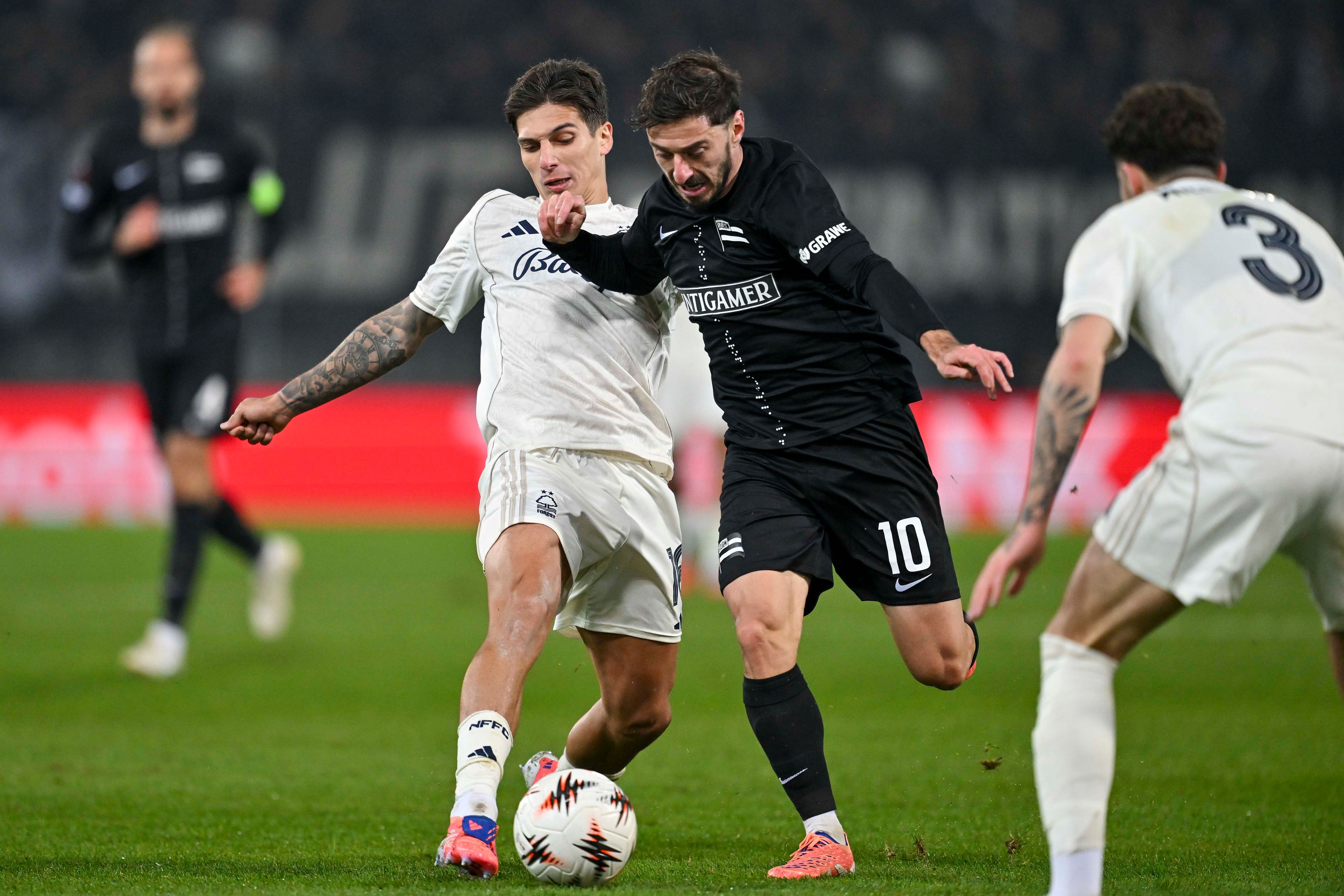 Sturm Graz im Europa-League-Duell mit Red Bull Salzburg. 