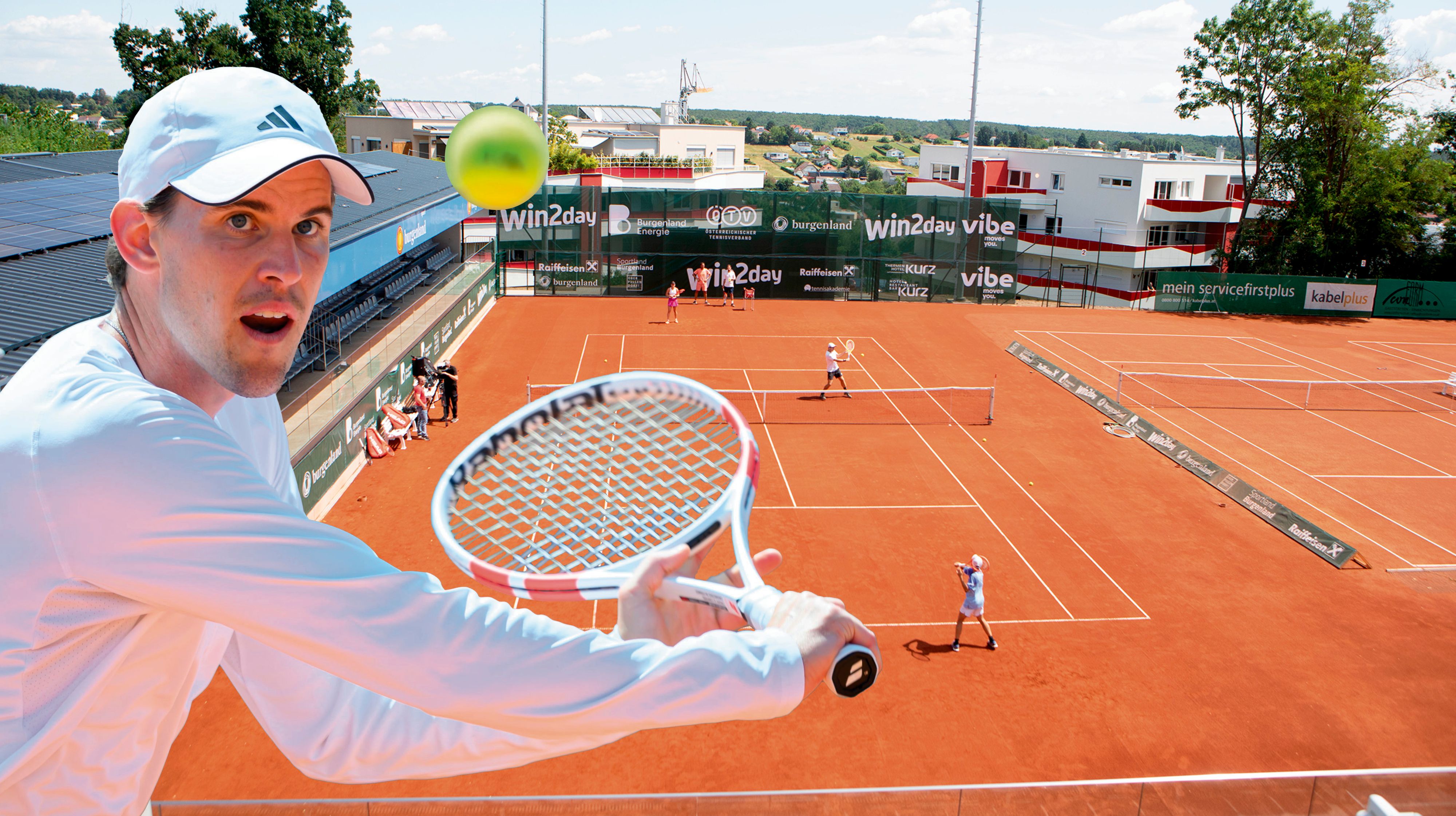 Heute.at - Thiem-Spirit im Burgenland! Will einen Ort schaffen