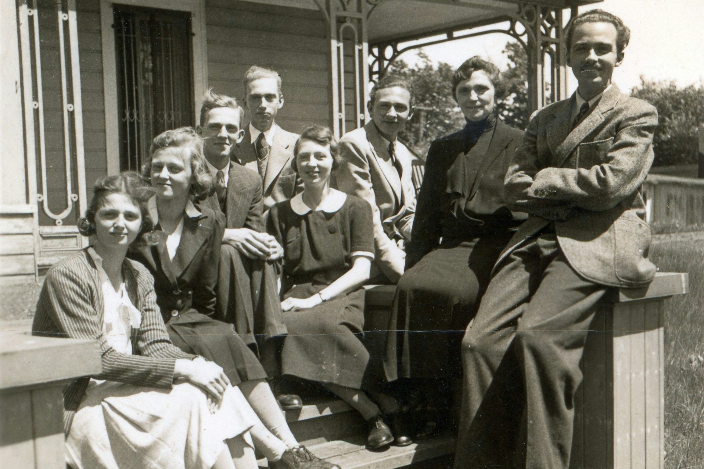 Kaiserin Zita und ihre Kinder im kanadischen Exil in St. Joseph