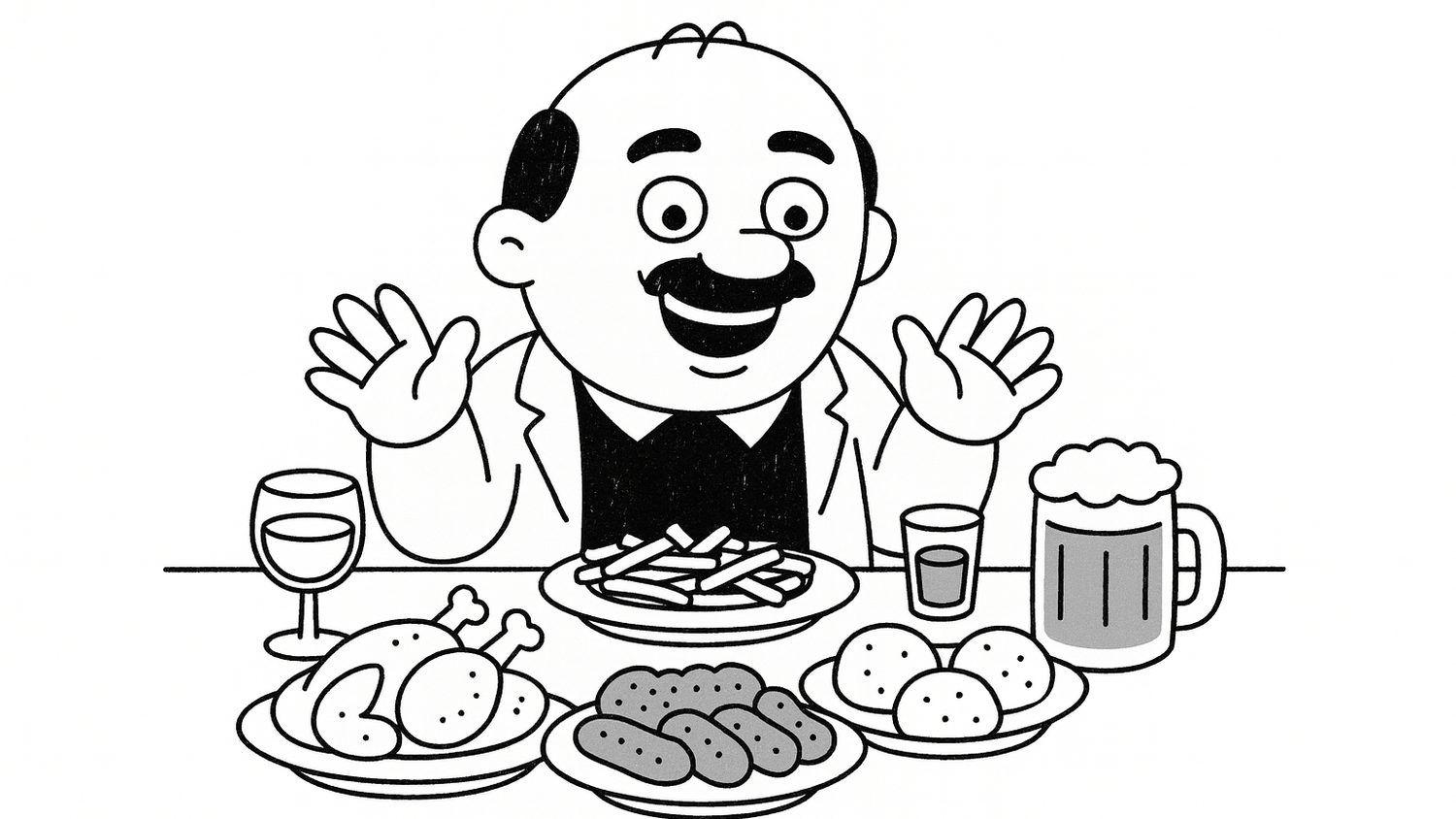 Kulinarische Köstlichkeiten: Wie hält es Herlicek mit den Ratschlägen seines Hausarztes?