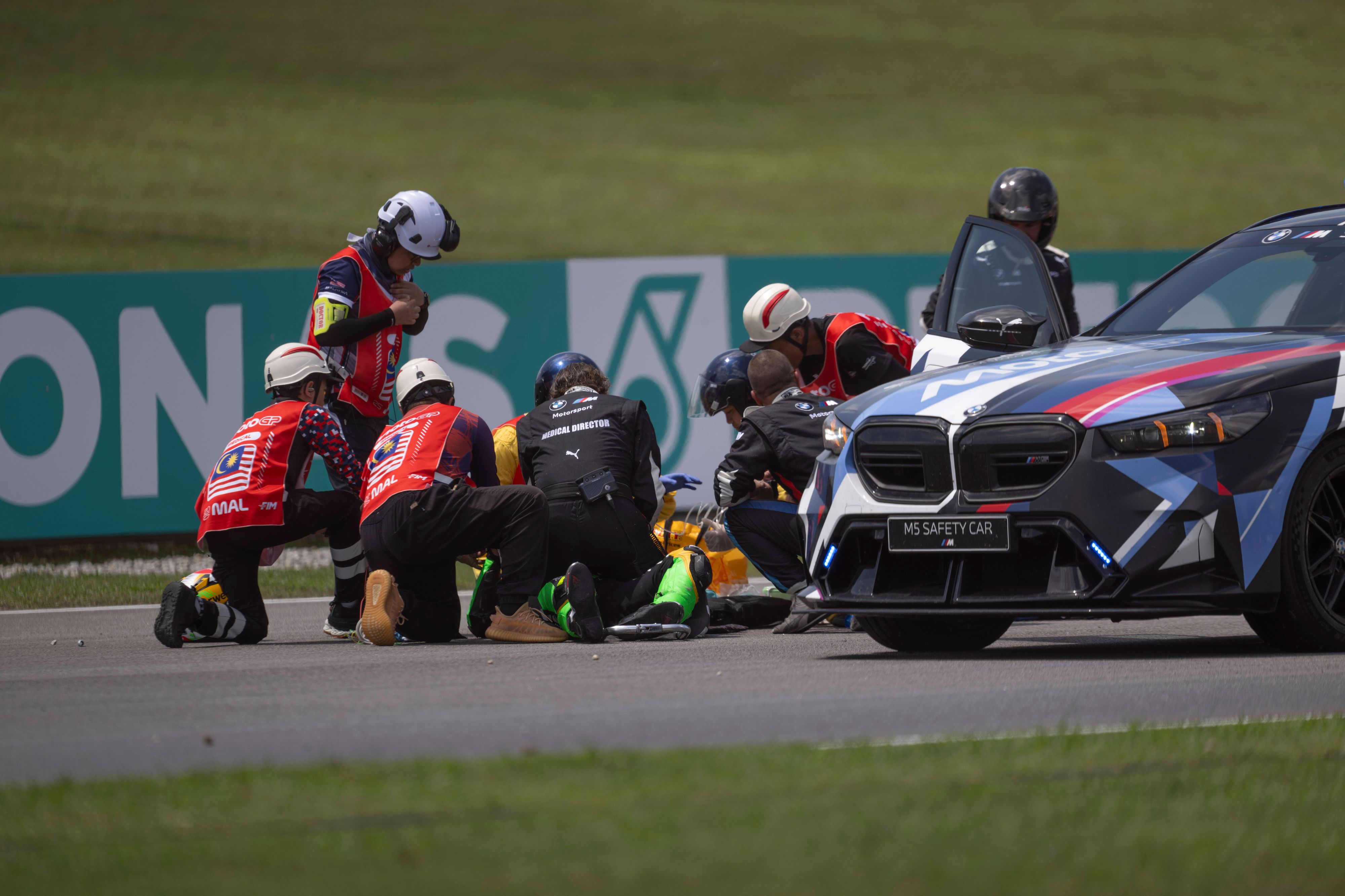 José Antonio Rueda wurde an der Strecke wiederbelebt.
