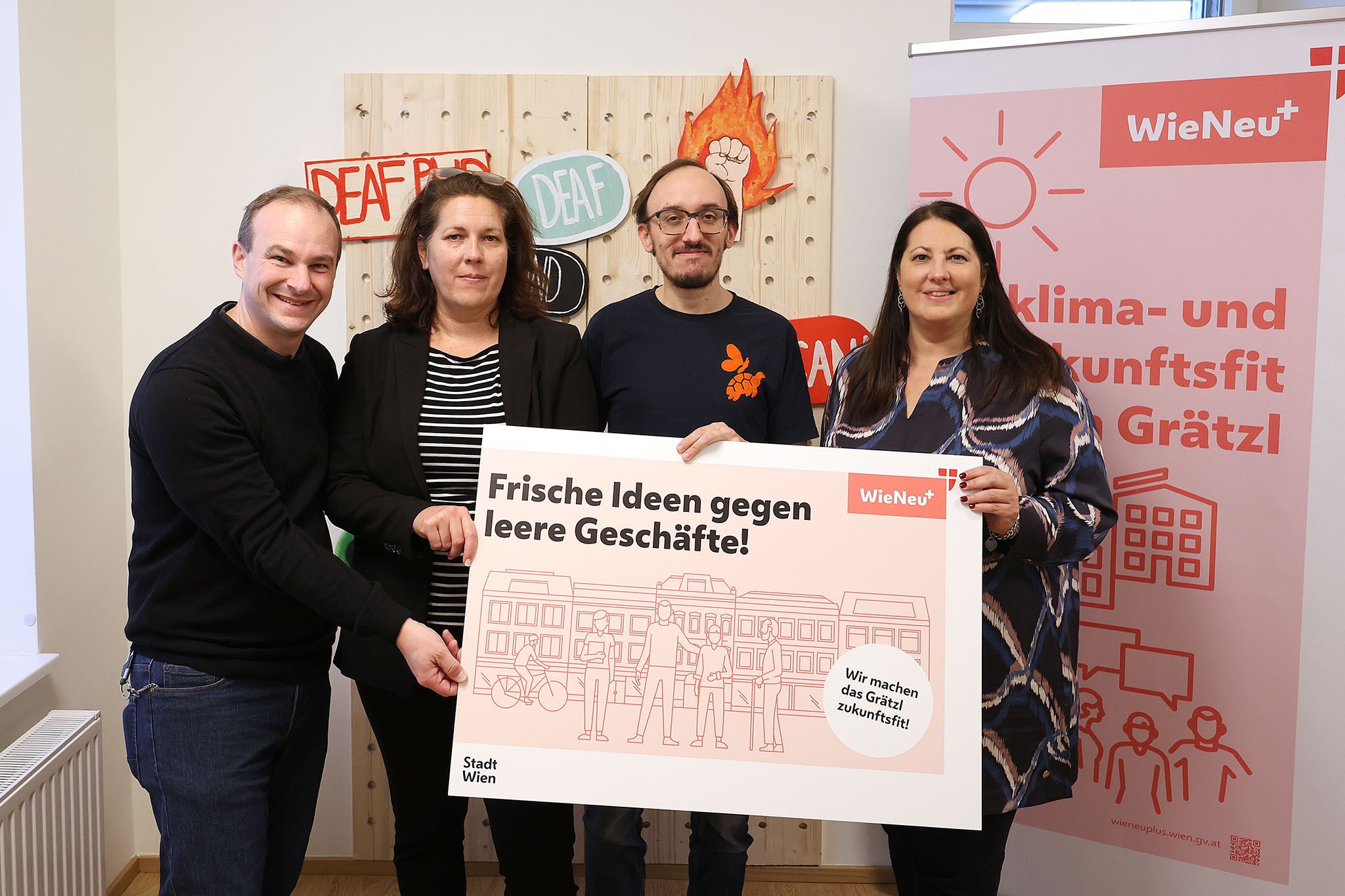 Eröffnung des Grätzliniitative-Projekt 