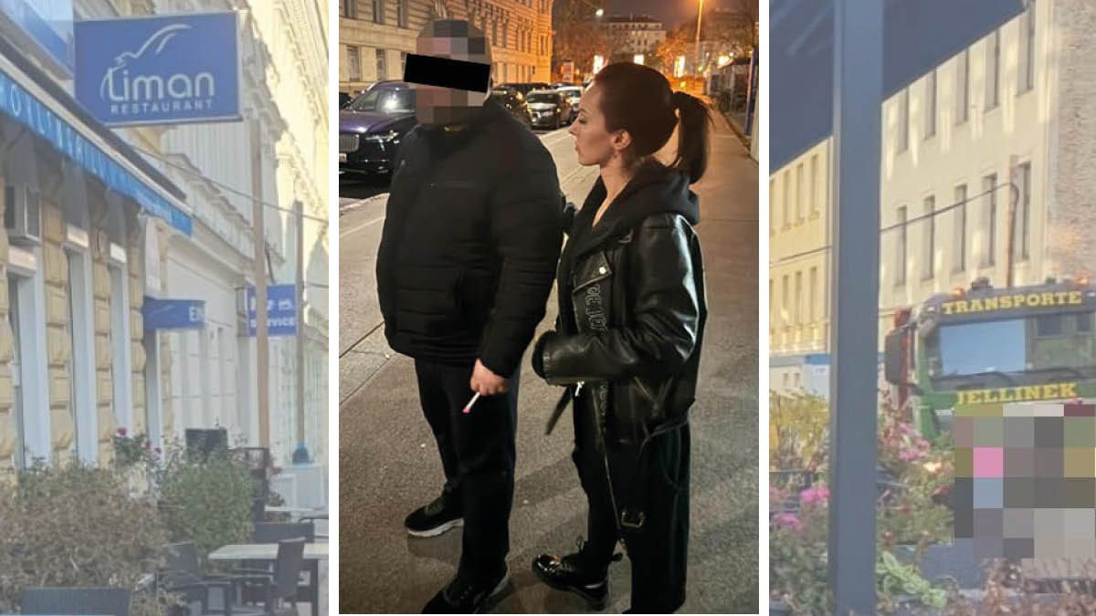 Der tschetschenische Zeuge mit seiner Anwältin  Ina-Christin Stiglitz.