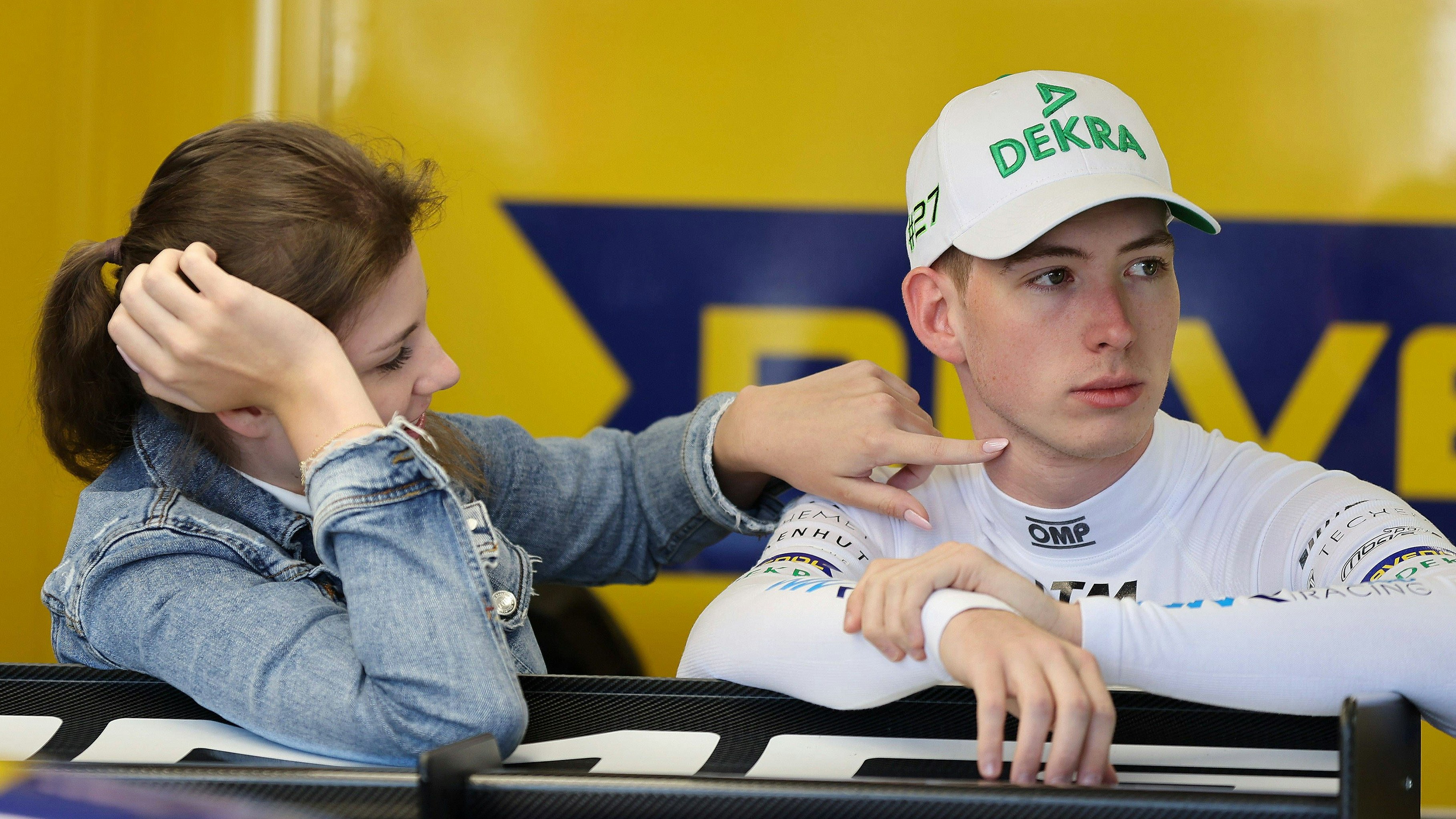 David Schumacher und seine Freundin Vivien Keszthelyi.