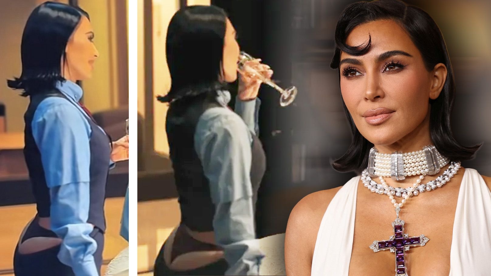 Heute.at - Hintern frei! Kardashian zeigt als Anwältin ihren Tanga