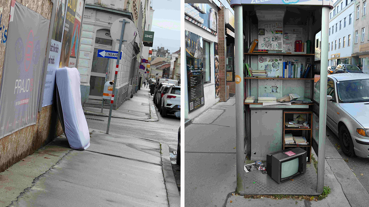 Heute.at - Es ist schlimm: Wiener ärgert sich über Sperrmüll