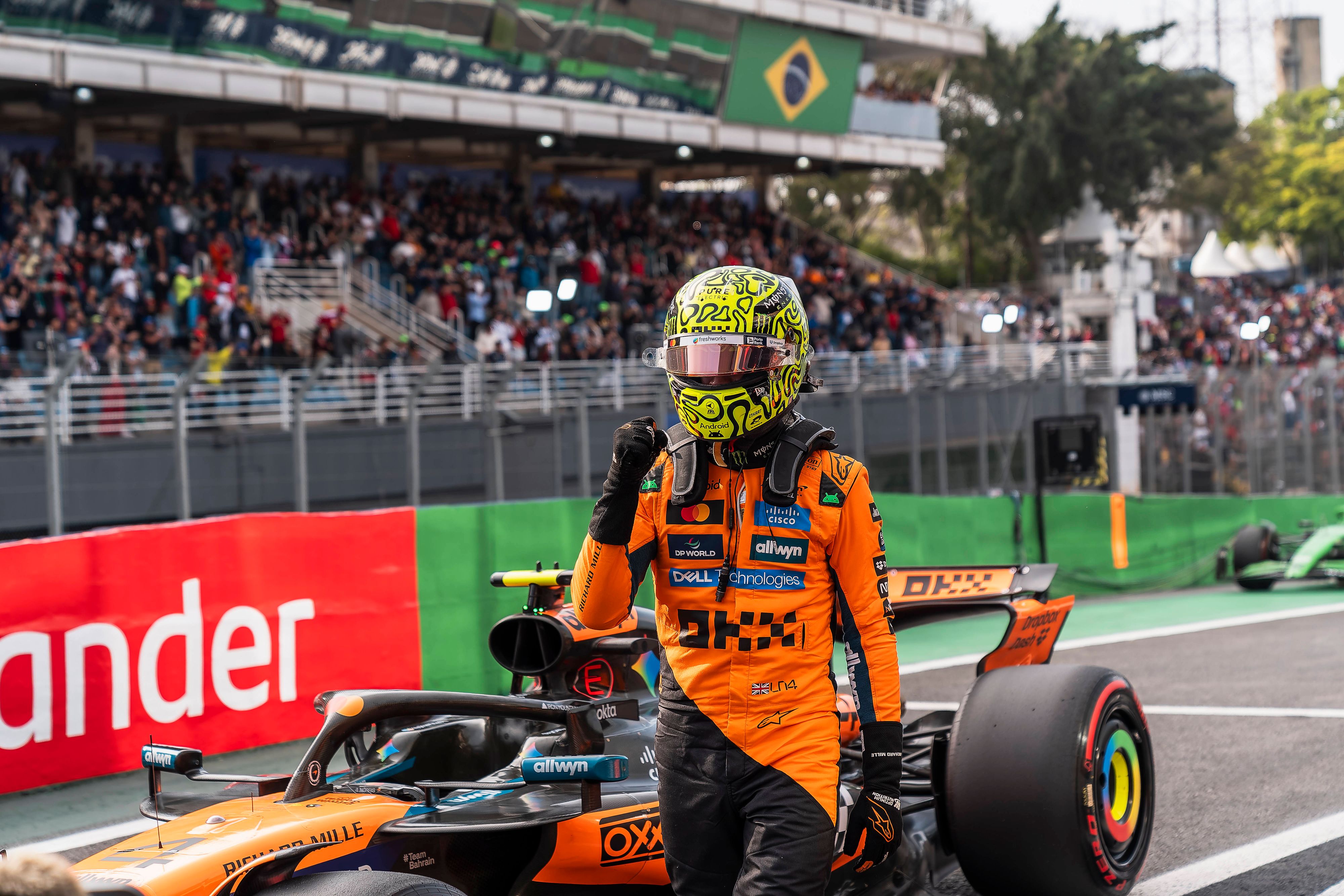 Lando Norris baut die WM-Führung aus.