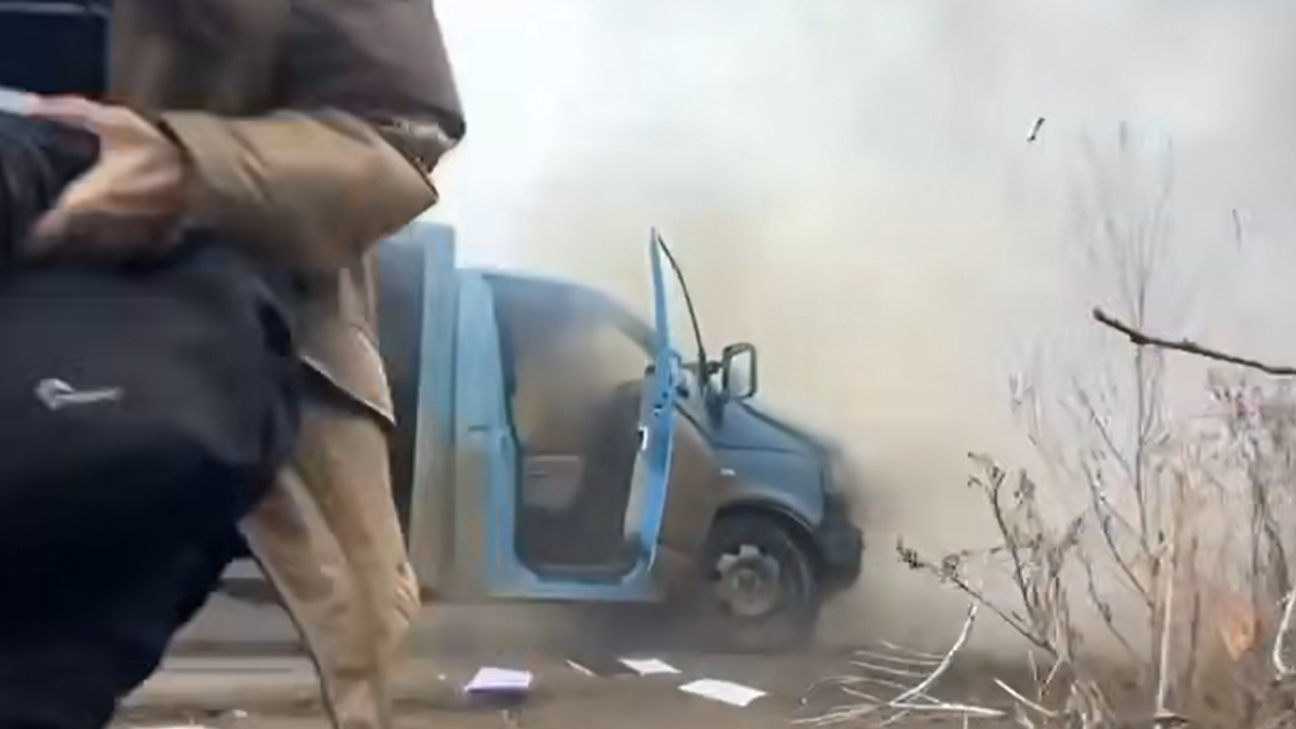 Heute.at - Video zeigt: So knapp entkam Wehrschütz dem Tod