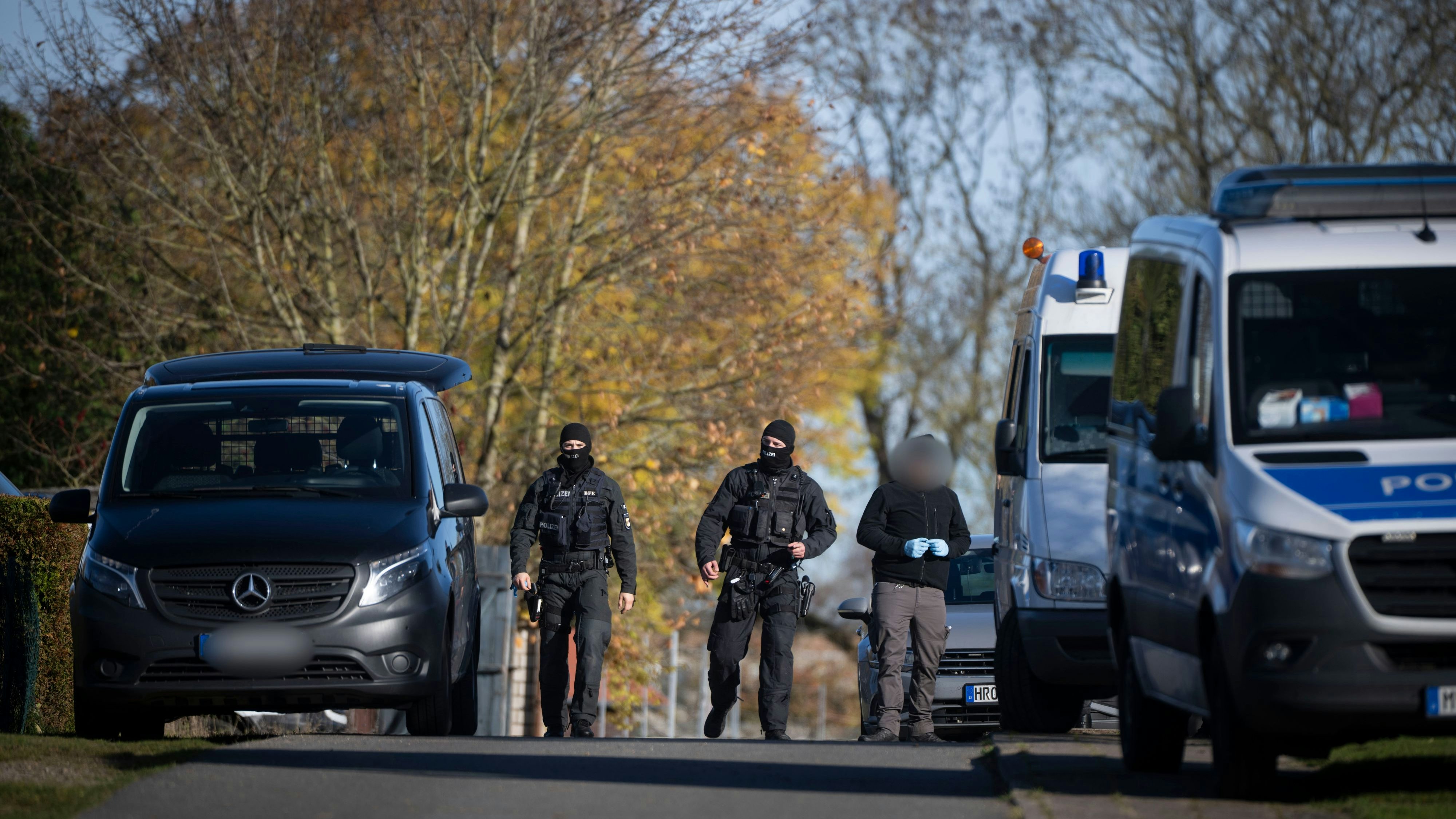 Die Ermittlungen der Polizei laufen auf Hochtouren.