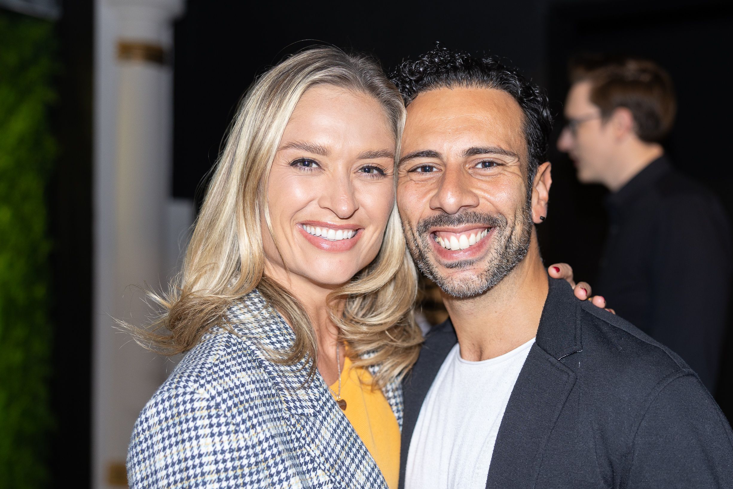 Corinna Kamper und Danilo Campisi hatten jede Menge Spaß bei der Premiere.