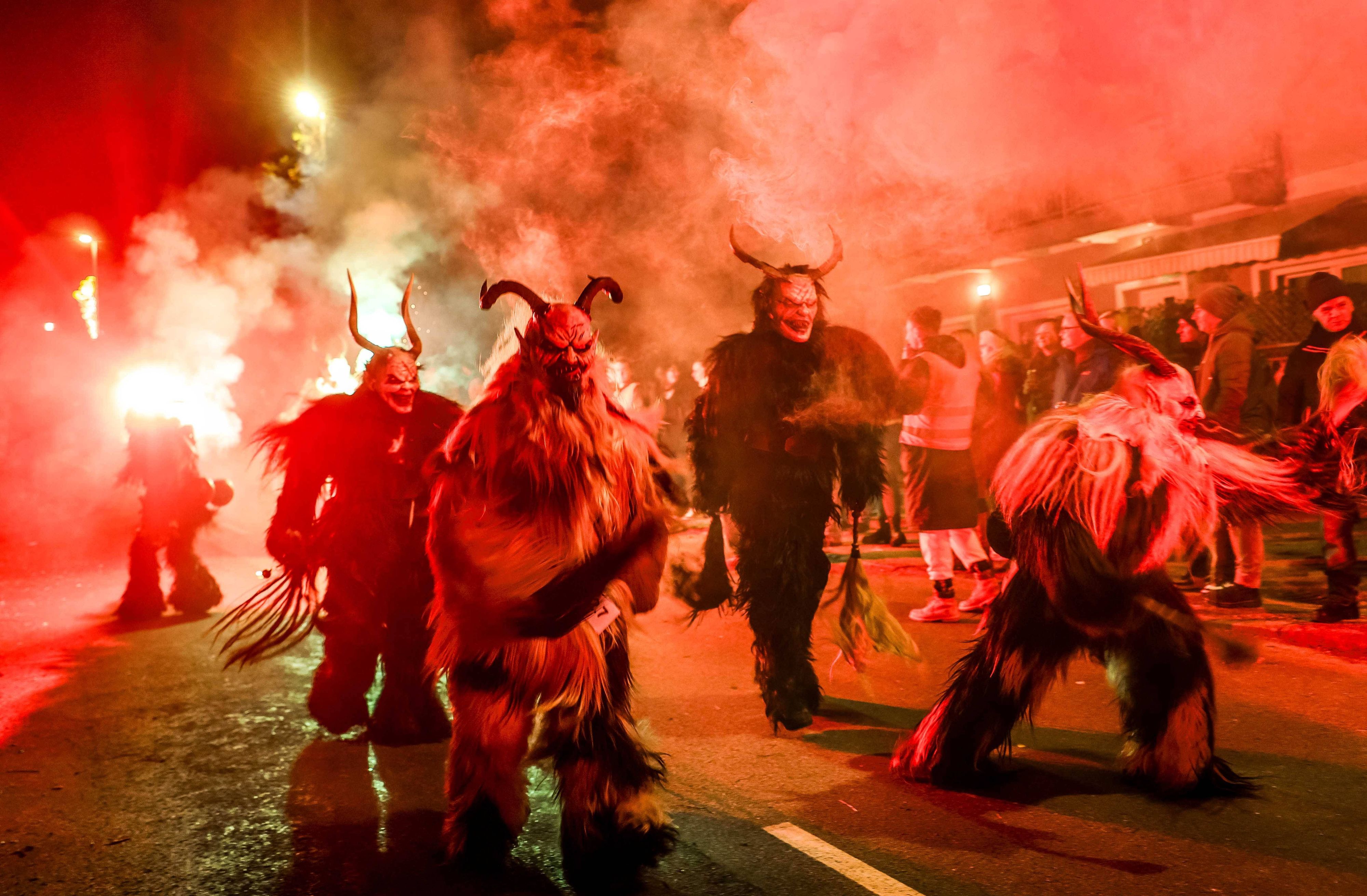 Der junge Mann wurde bei einem Krampuslauf verletzt.