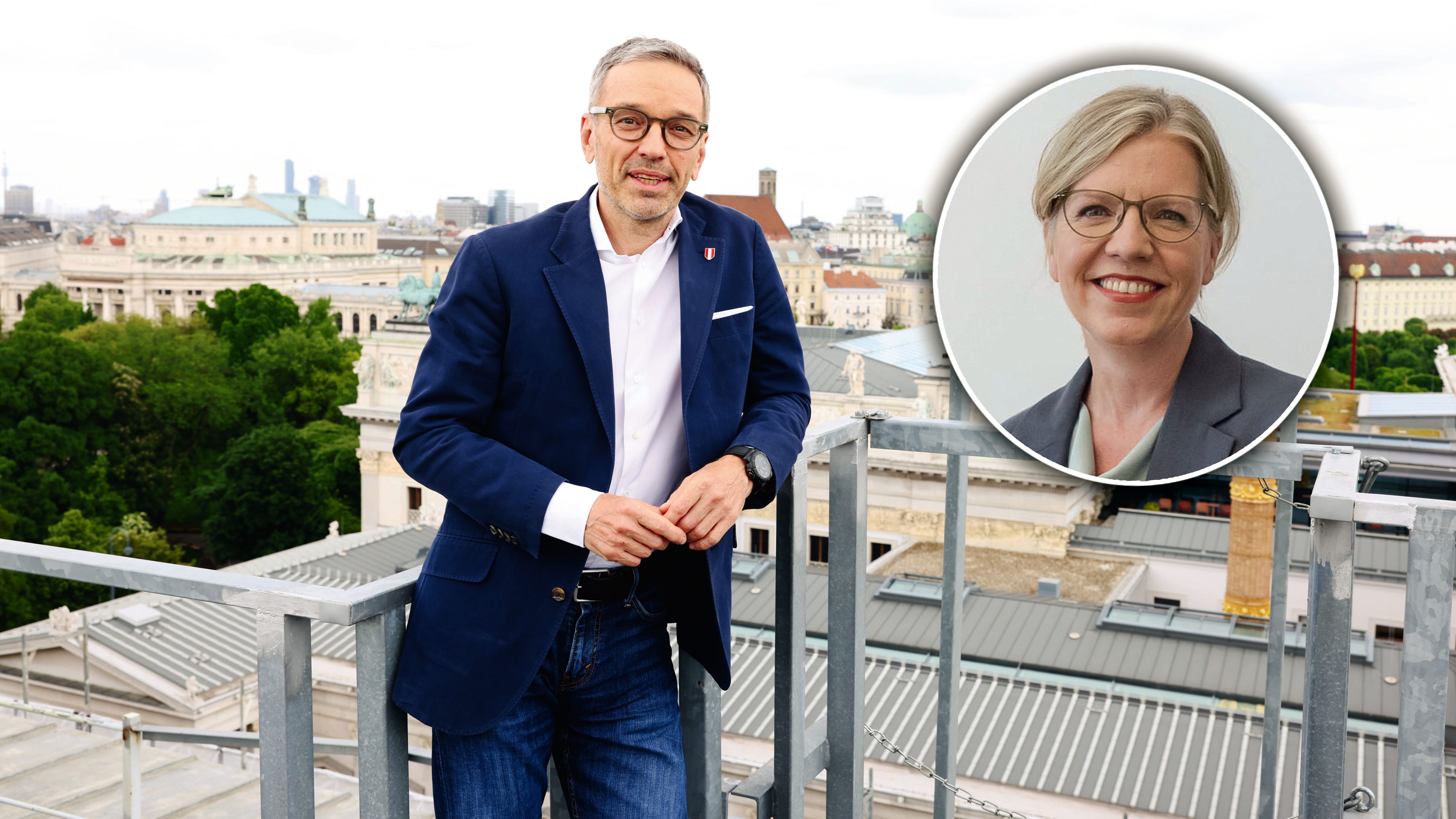 Kickl und Gewessler führen <em>