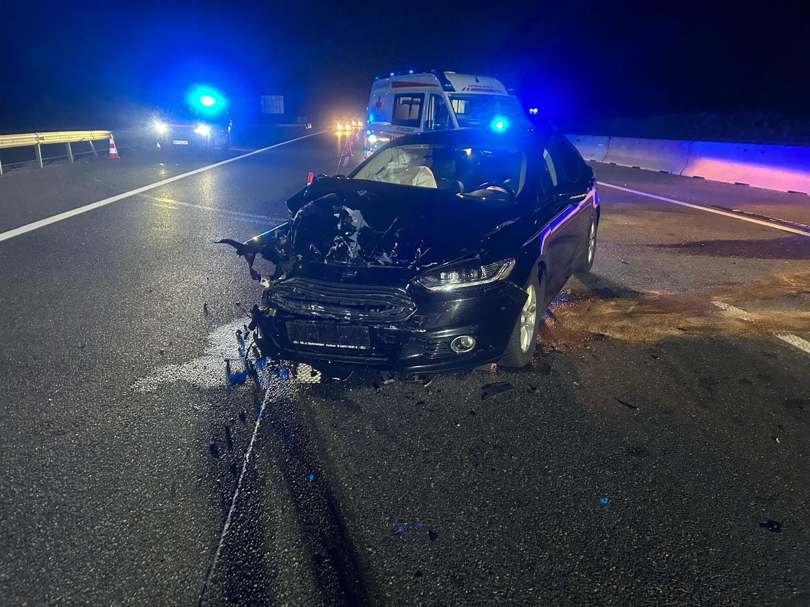 Verkehrsunfall am 9. November auf der Westautobahn