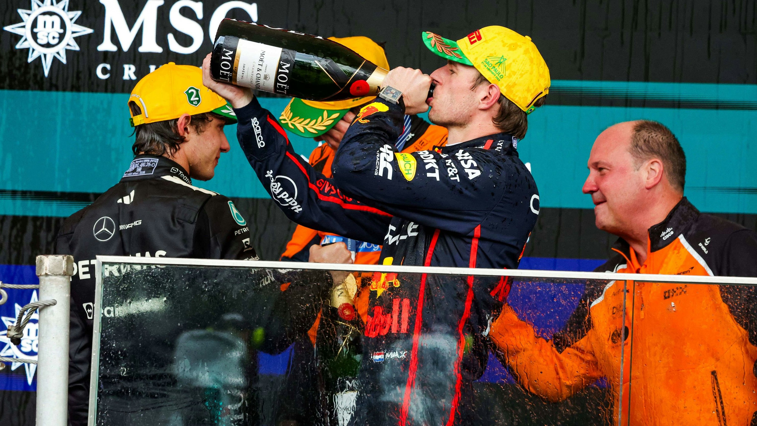 Heute.at - Verstappen nach Sensation: Wir geben niemals auf