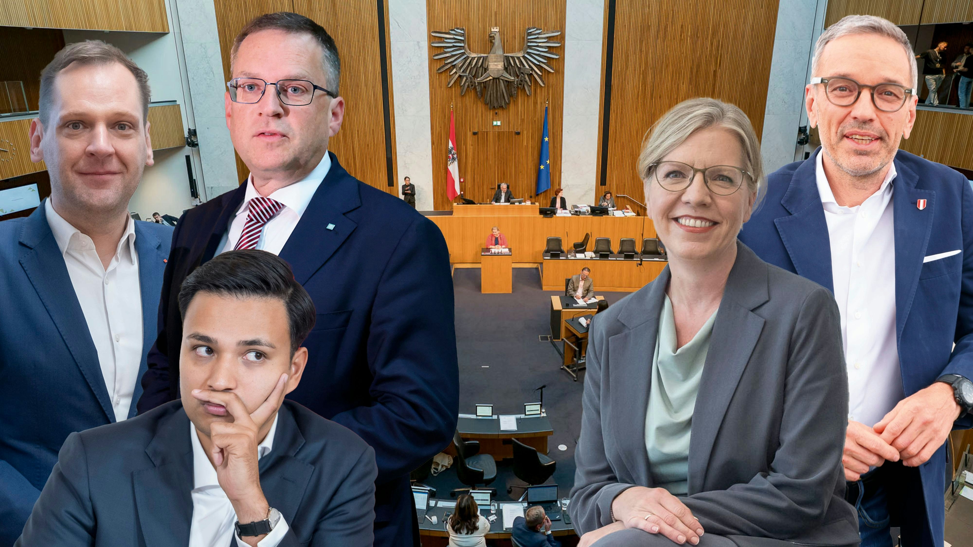 Heute.at - Zeugnis für Klubchefs: Kickl und Gewessler sind top