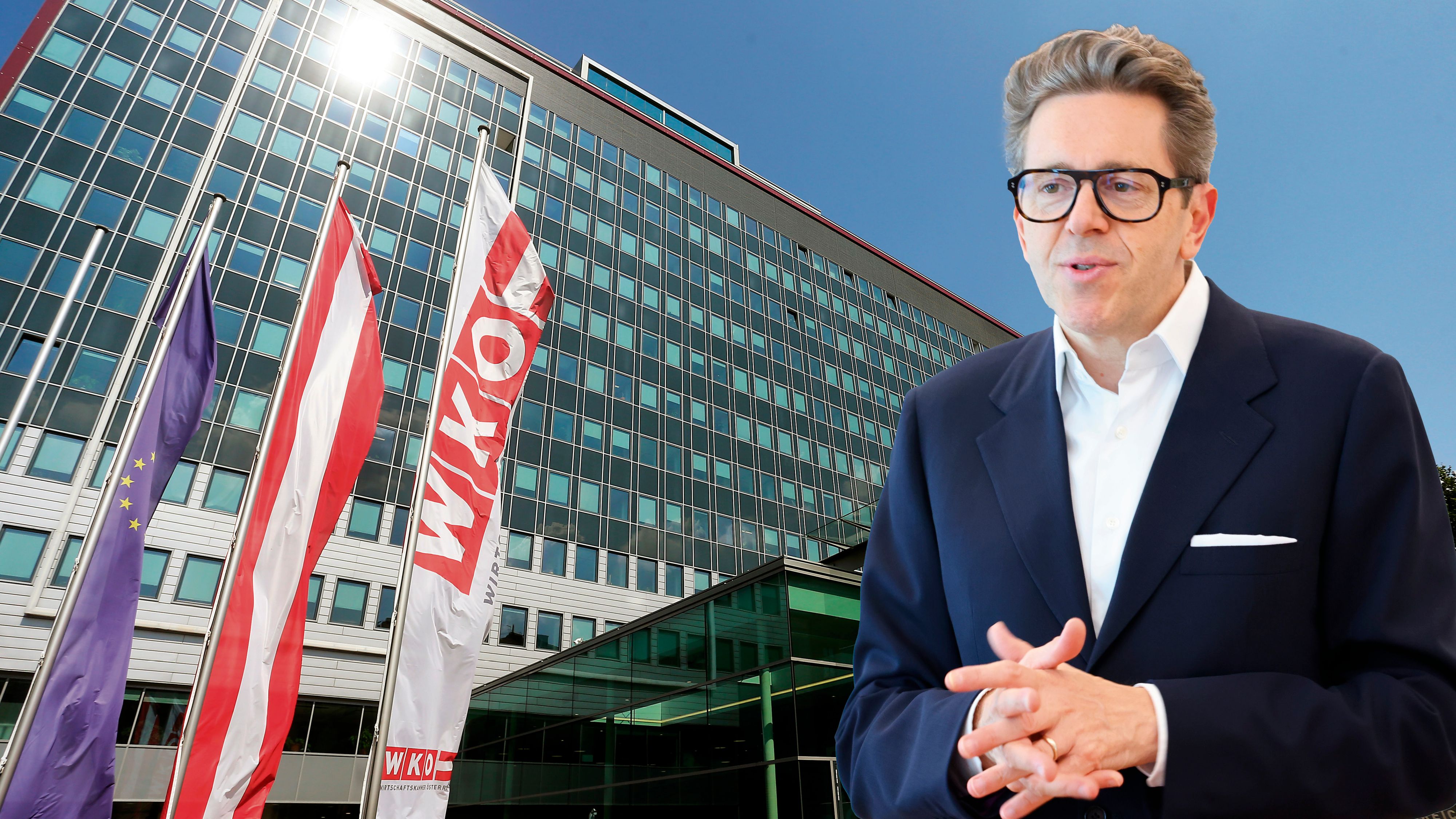 Krisengipfel bei Wirtschaftskammer-Chef Harald Mahrer nach Gehalts-Aufreger.