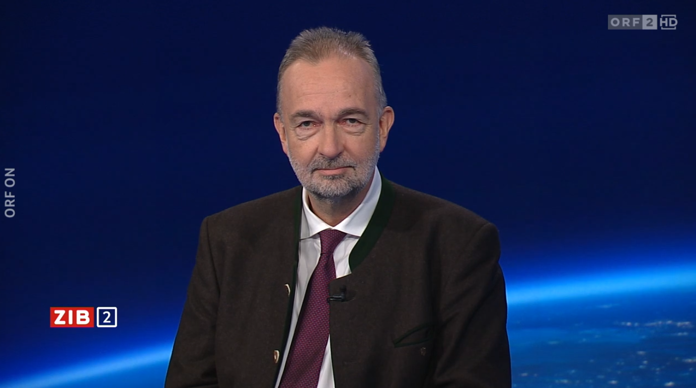 Kaiserenkel Karl Habsburg war am Montag Studiogast in der ORF-