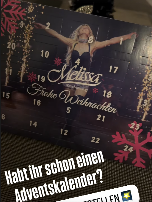 Melissa Naschenweng bringt einen Adventkalender auf den Markt