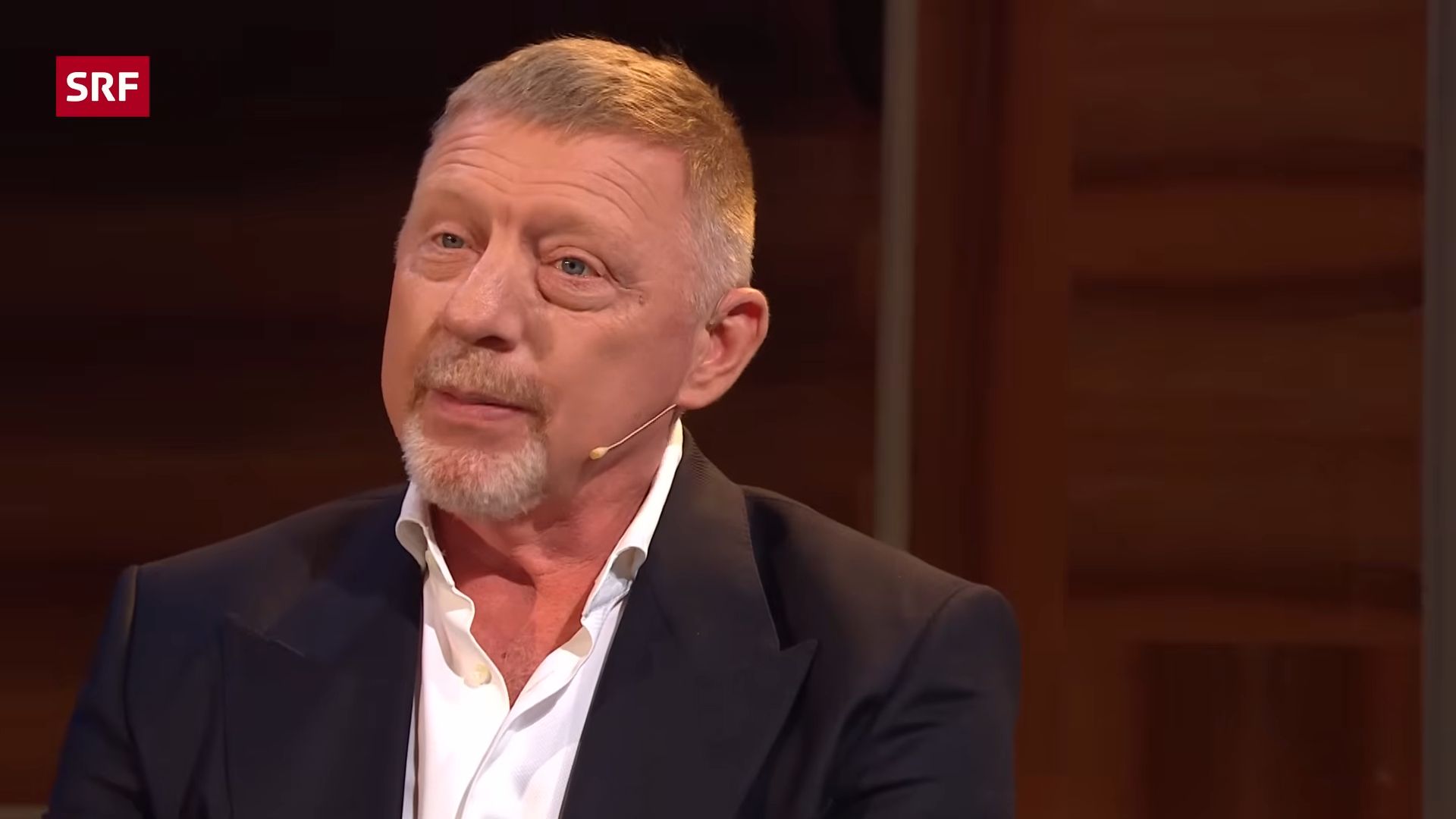 Boris Becker besuchte eine Schweizer TV-Show.