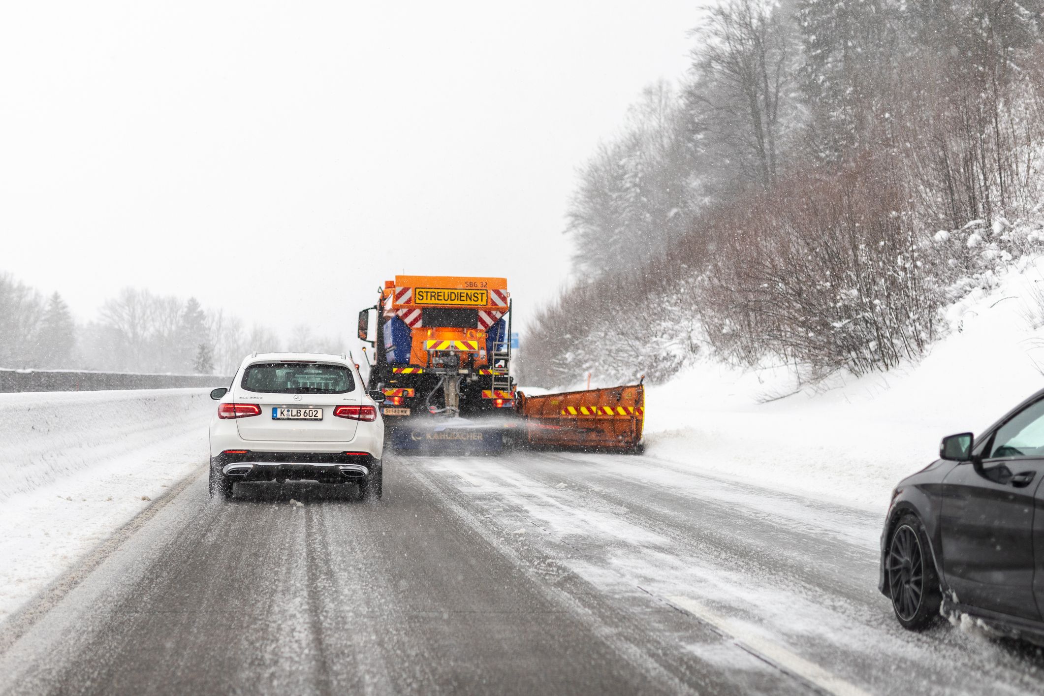 In Österreich gilt seit 1. November die situative Winterreifenpflicht.
