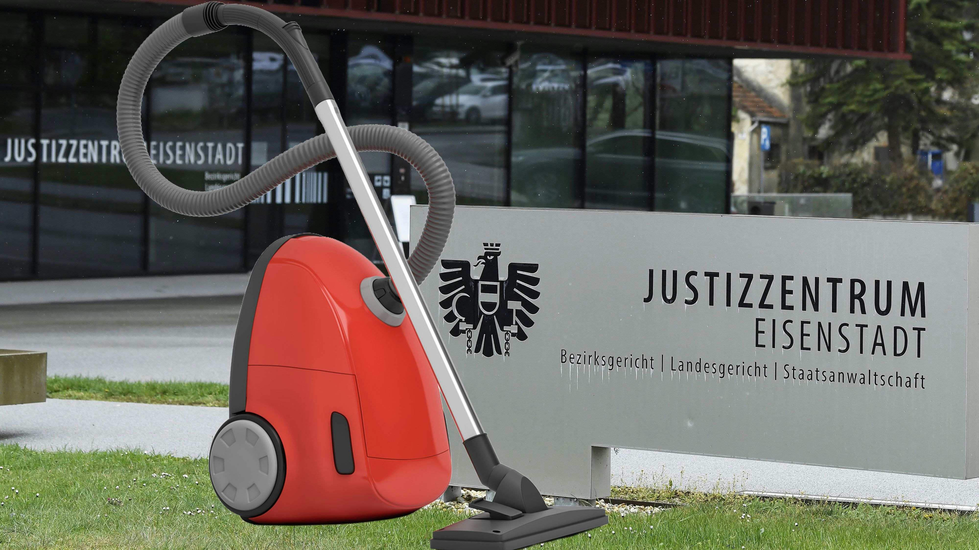 Attacke mit Staubsauger endete vor Gericht in Eisenstadt. 