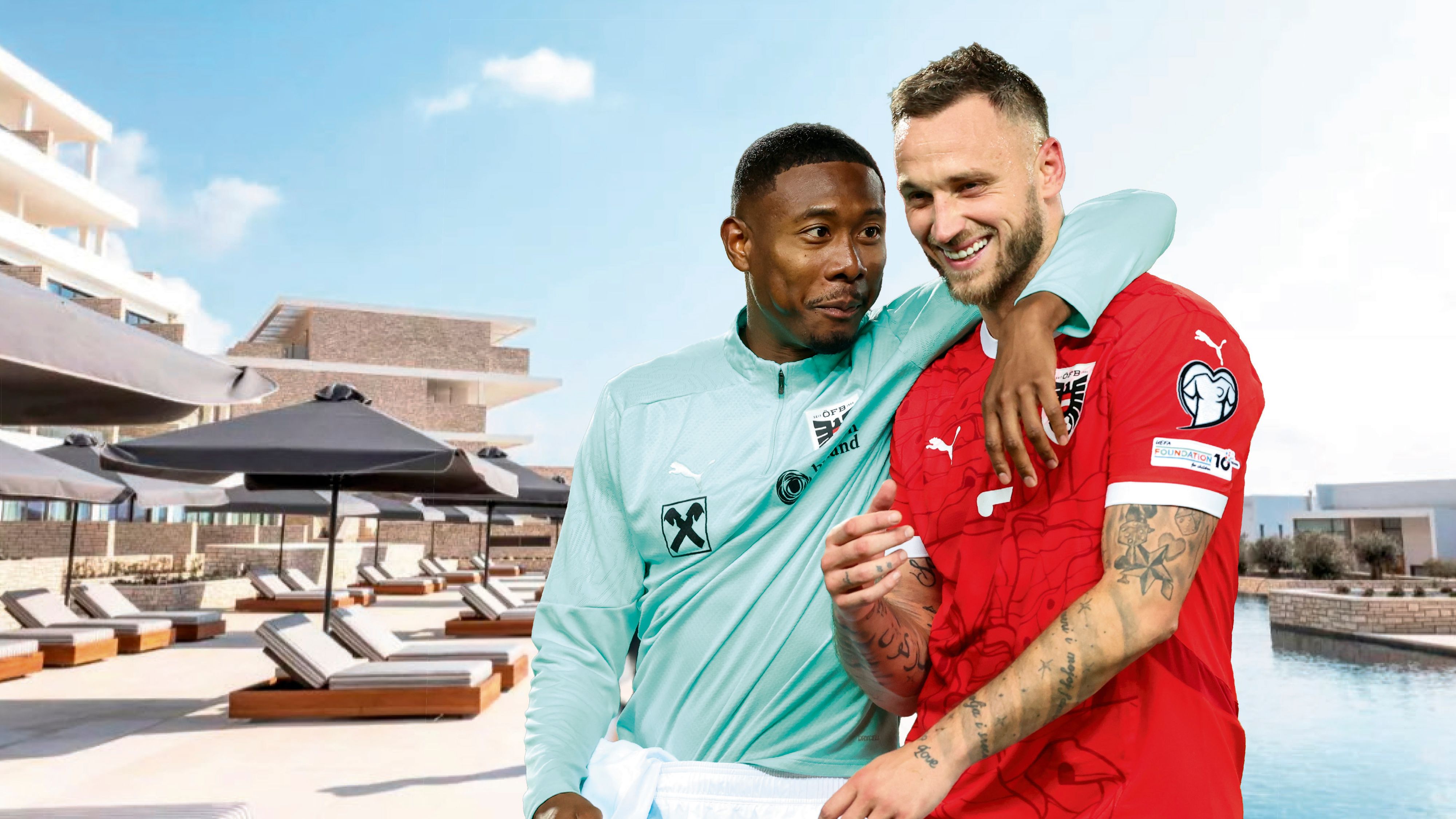 Alaba und Arnautovic checkten im 