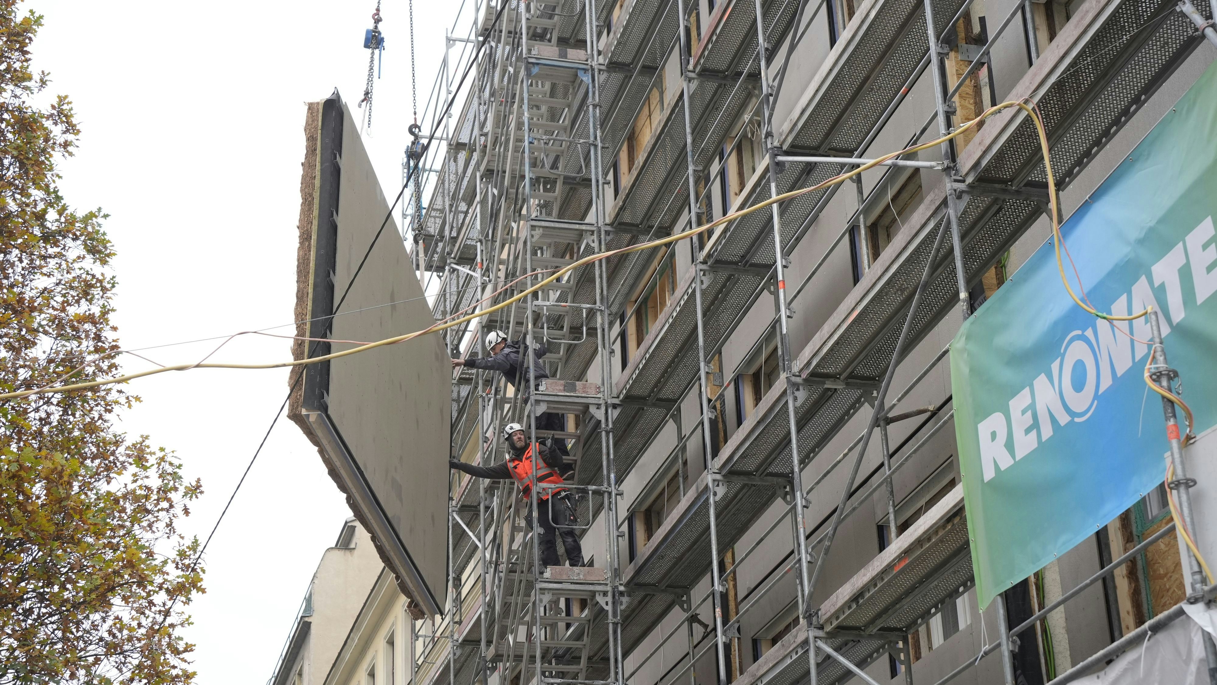 Sanierung mit Fertigteilen in Wien.