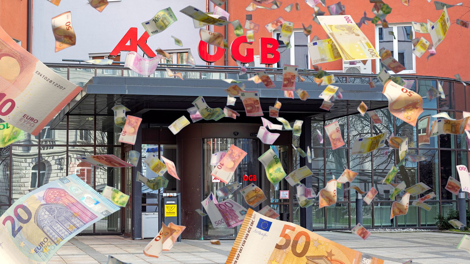 Auch Arbeiterkammer (AK) und der Österreichische Gewerkschaftsbund (ÖGB) zahlen üppige Gehälter.