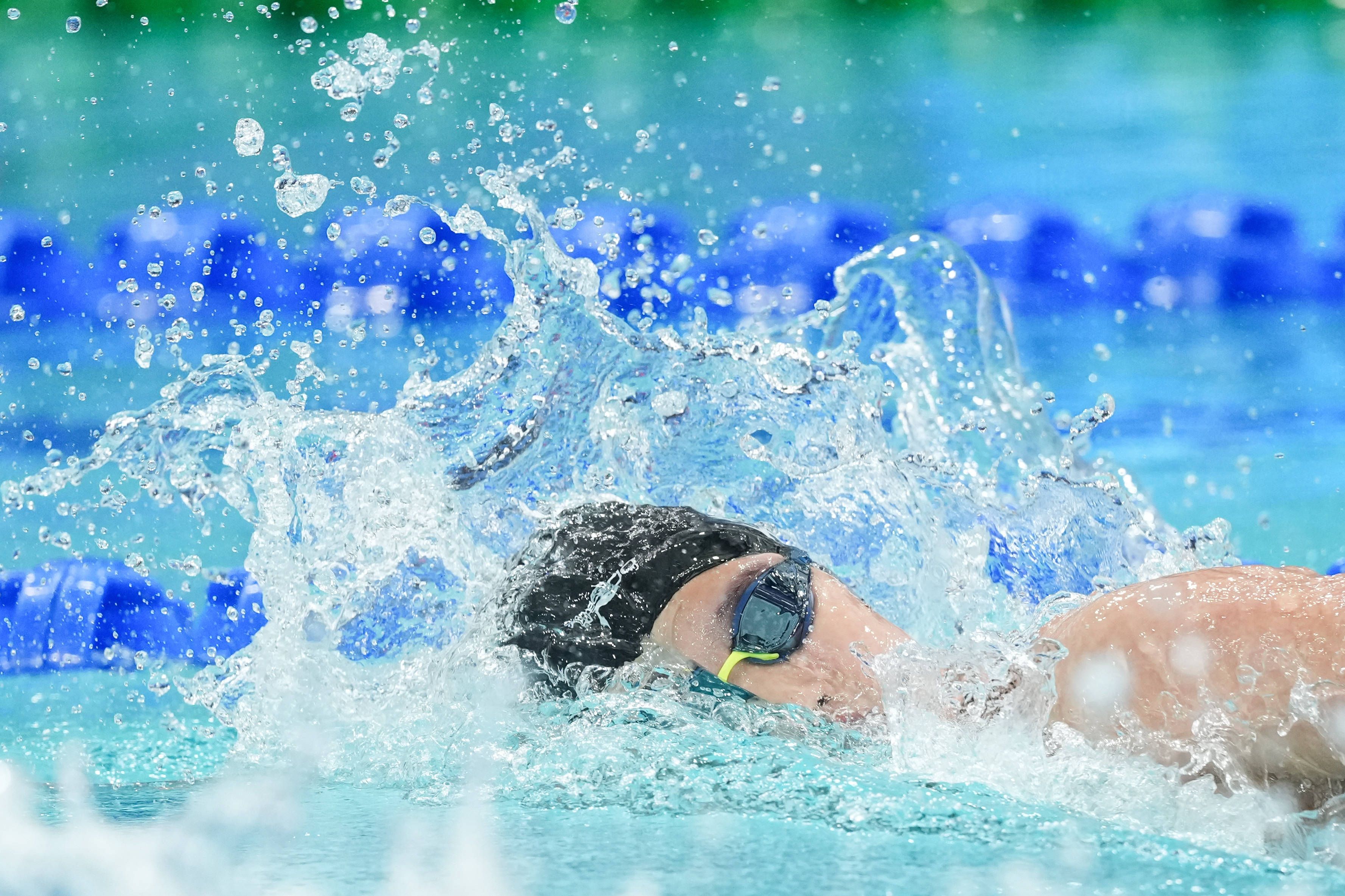 Yu Zidi bricht den Asien-Rekord.