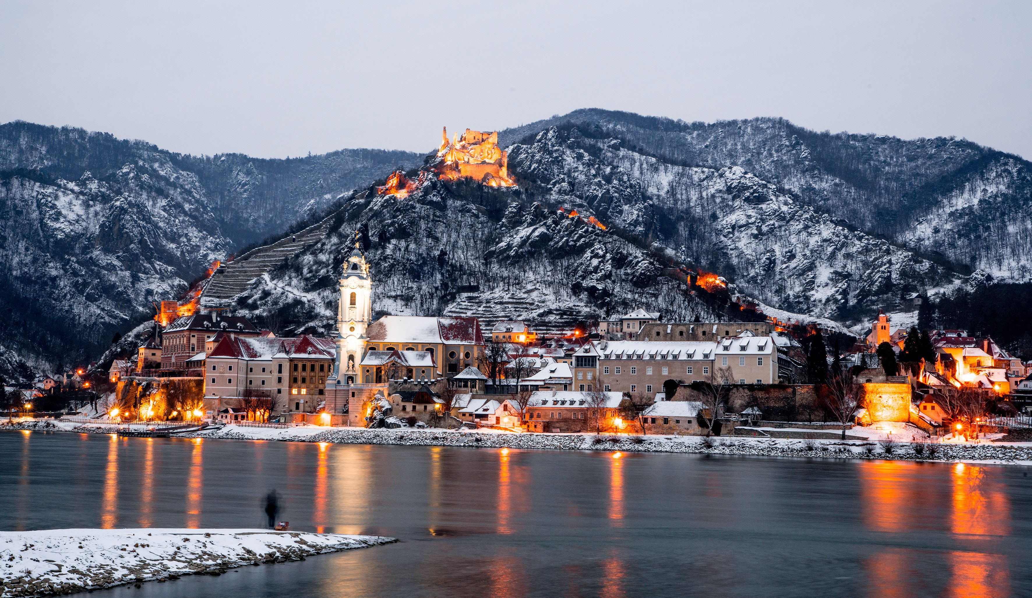Advent in Dürnstein. Prachtvoller Vorweihnachtszauber in der Weltkulturerbe-Region Wachau.