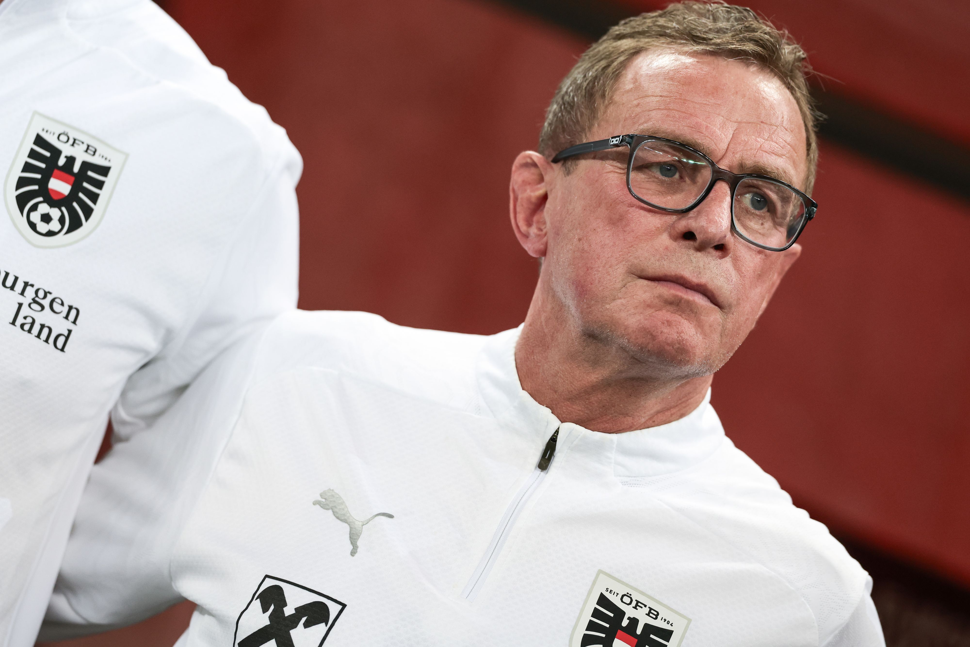 Österreichs Teamchef Ralf Rangnick. 