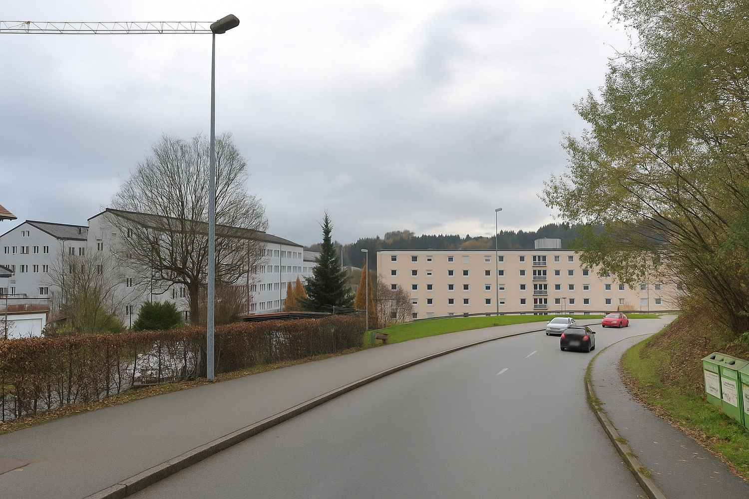 Die Kinder wurden nach Passau ins Krankenhaus gebracht.