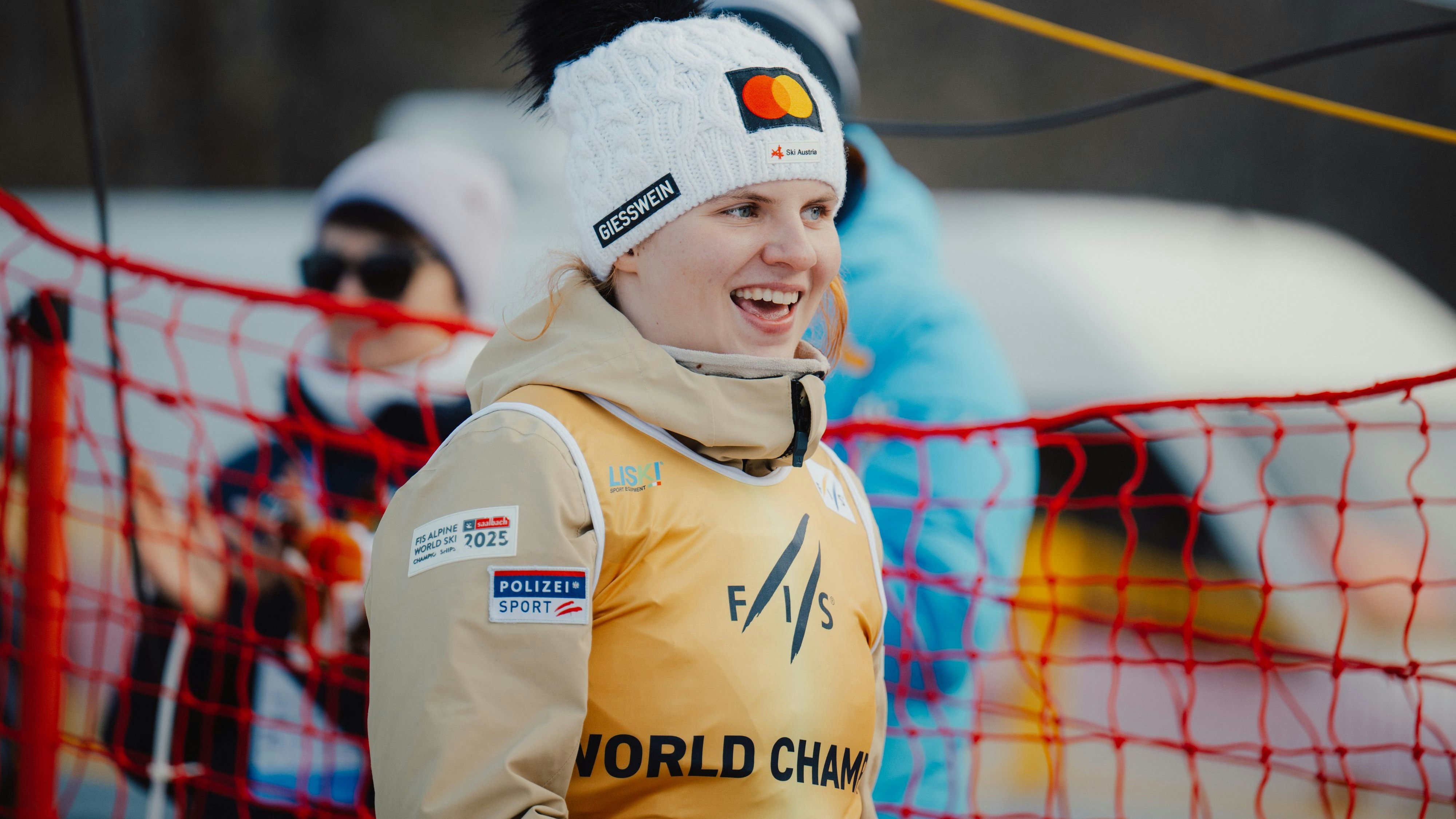 Die Top-Paraski-Läuferin Veronika Aigner. 