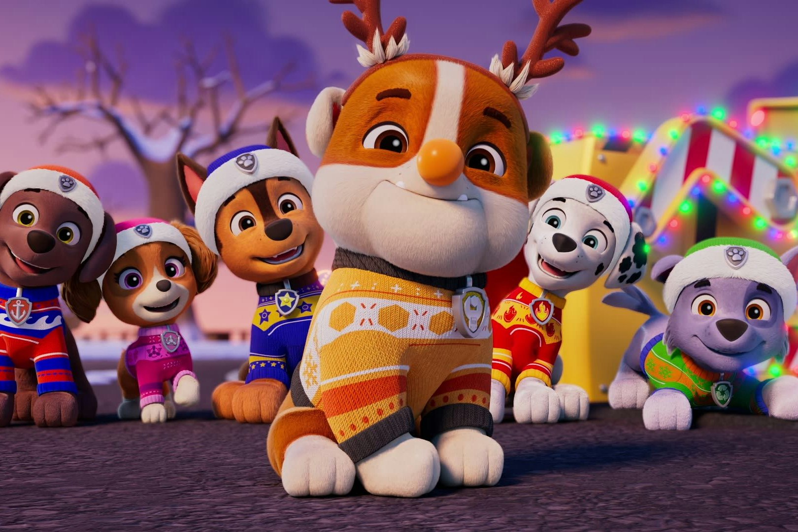 Rubble und seine Freunde müssen dem Weihnachtsmann helfen: "Paw Patrol: Rubbles Weihnachtswunsch"