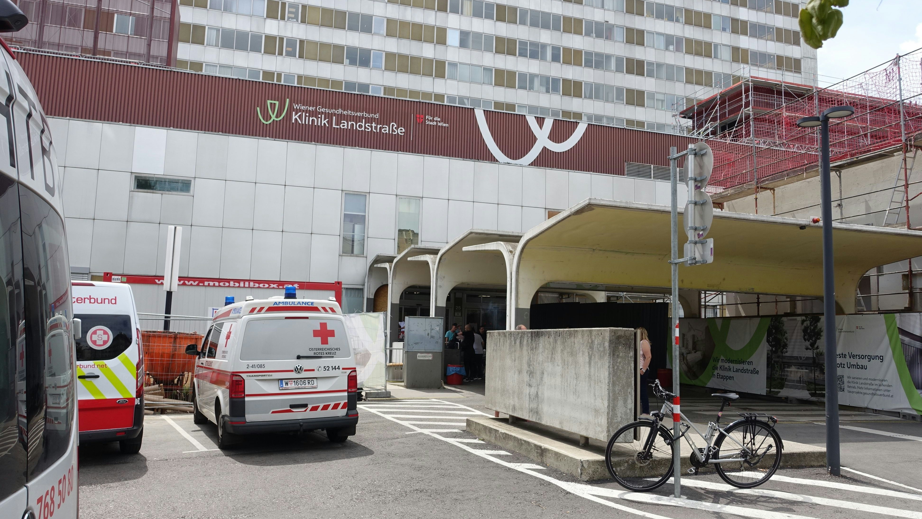 Klinik Landstraße: Hier werden schon bald die Operationen stattfinden.