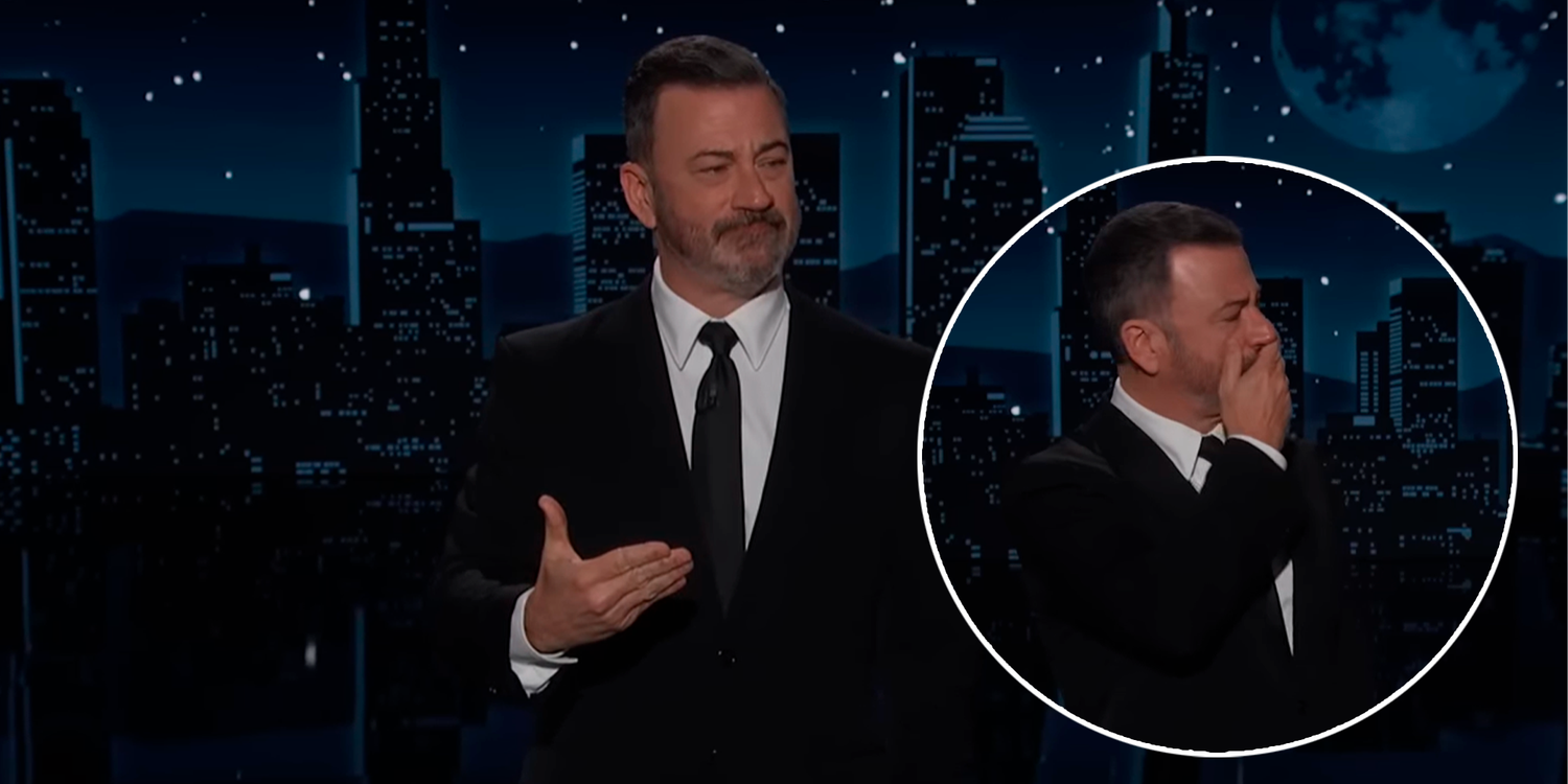 Jimmy Kimmel konnte seine Tränen nicht länger zurückhalten.