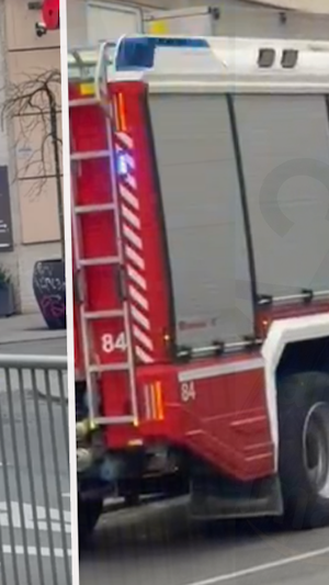 Arbeitsunfall Wien: In Mariahilf stürzt ein Arbeiter von Gerüst und wird schwer verletzt. Einsatzkräfte retten den 40-Jährigen vor Ort.