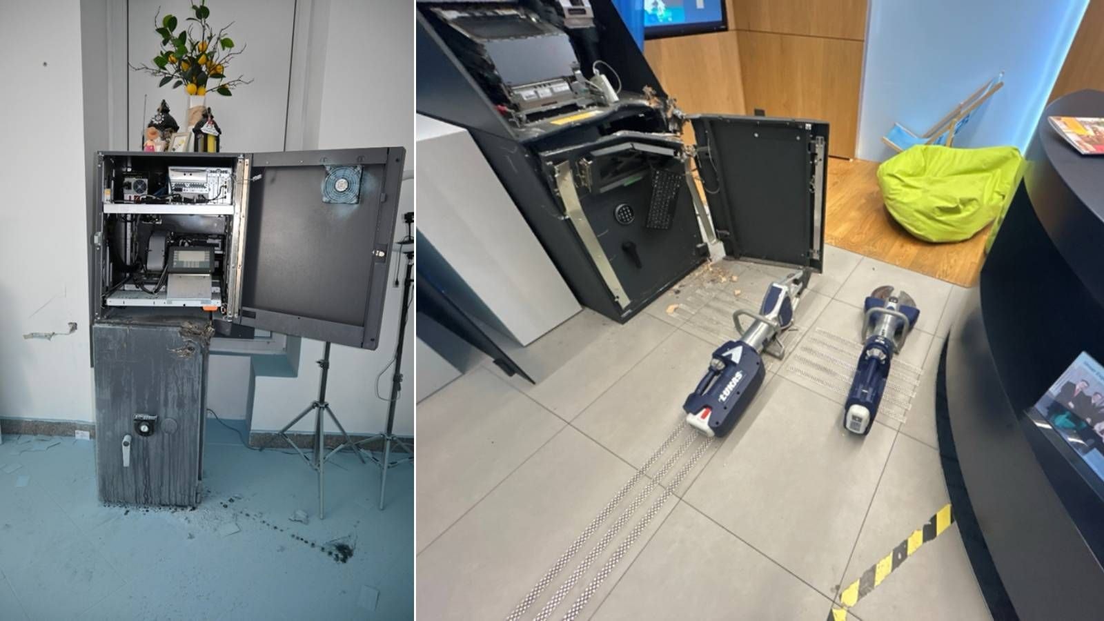 Heute.at - Bankomaten geknackt! Täter nutzten Feuerwehr-Werkzeug