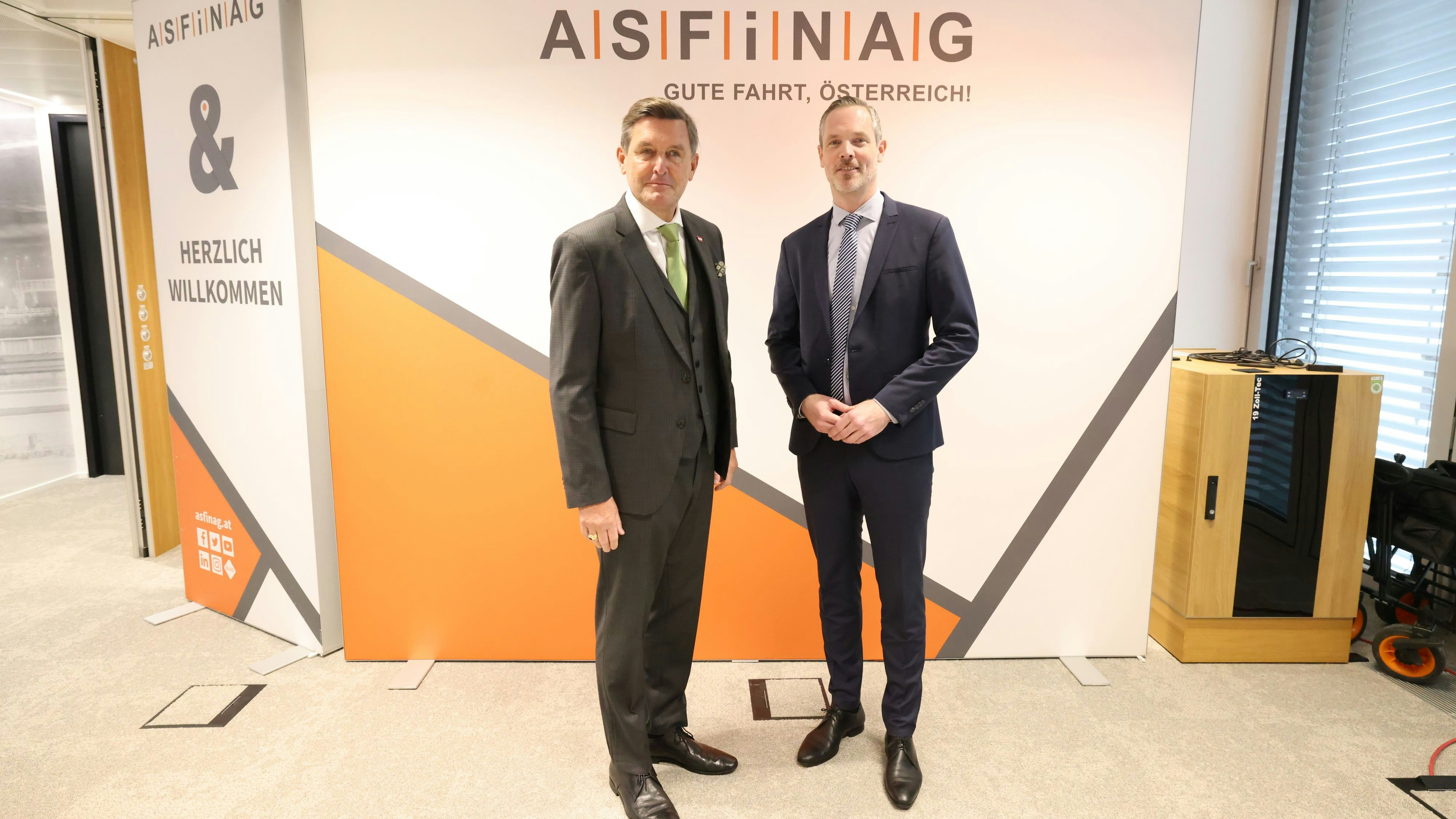 SPÖ-Verkehrsminister Hanke und Asfinag-Vorstandsdirektor Hufnagl präsentierten Evaluierung der Straßeprojekte.