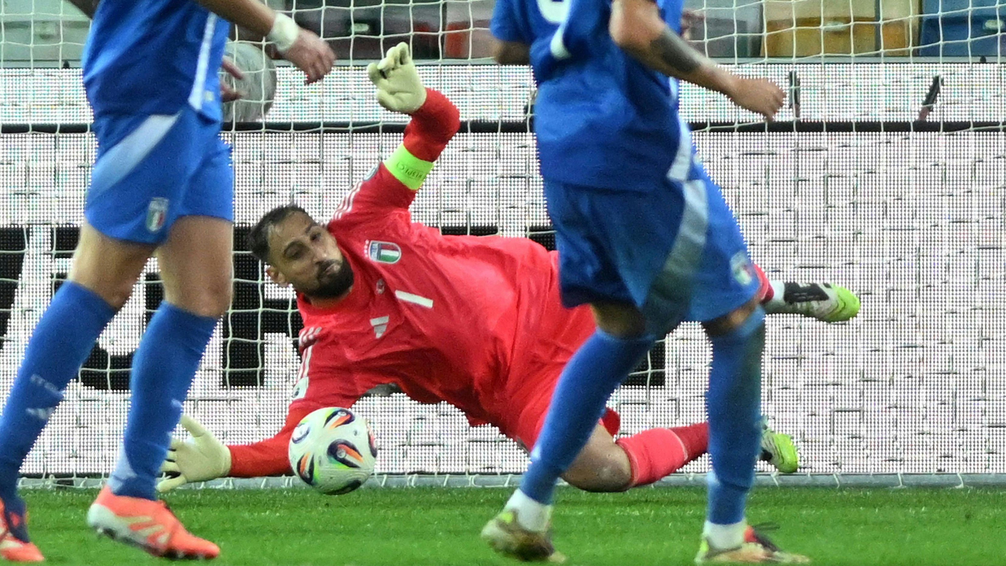 Gianluigi Donnarumma und Italien stehen unter Druck.
